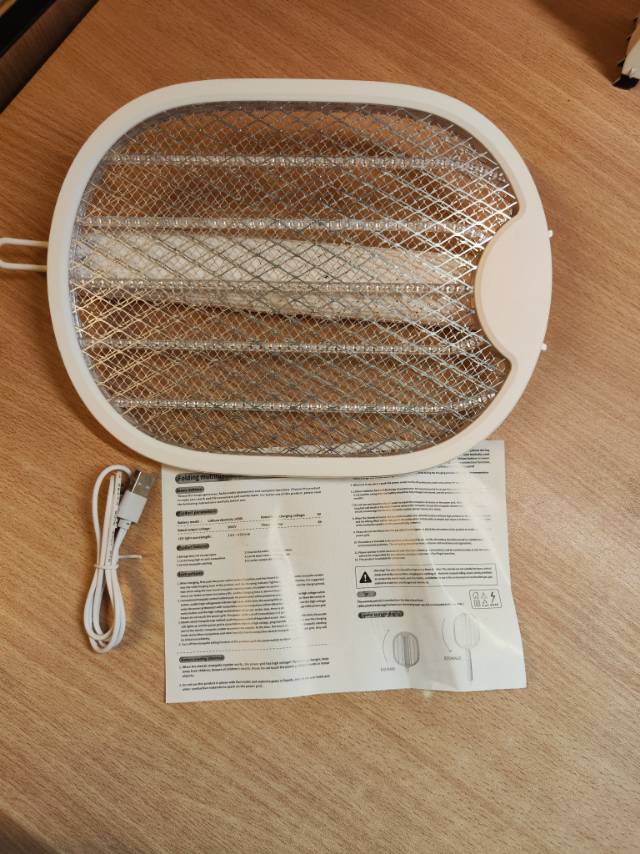 灭蚊电蚊拍紫灯