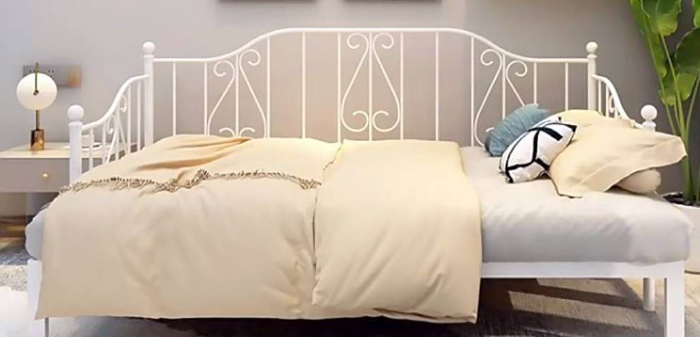 🛏️宮廷式沙发折叠床+双人可折叠床垫