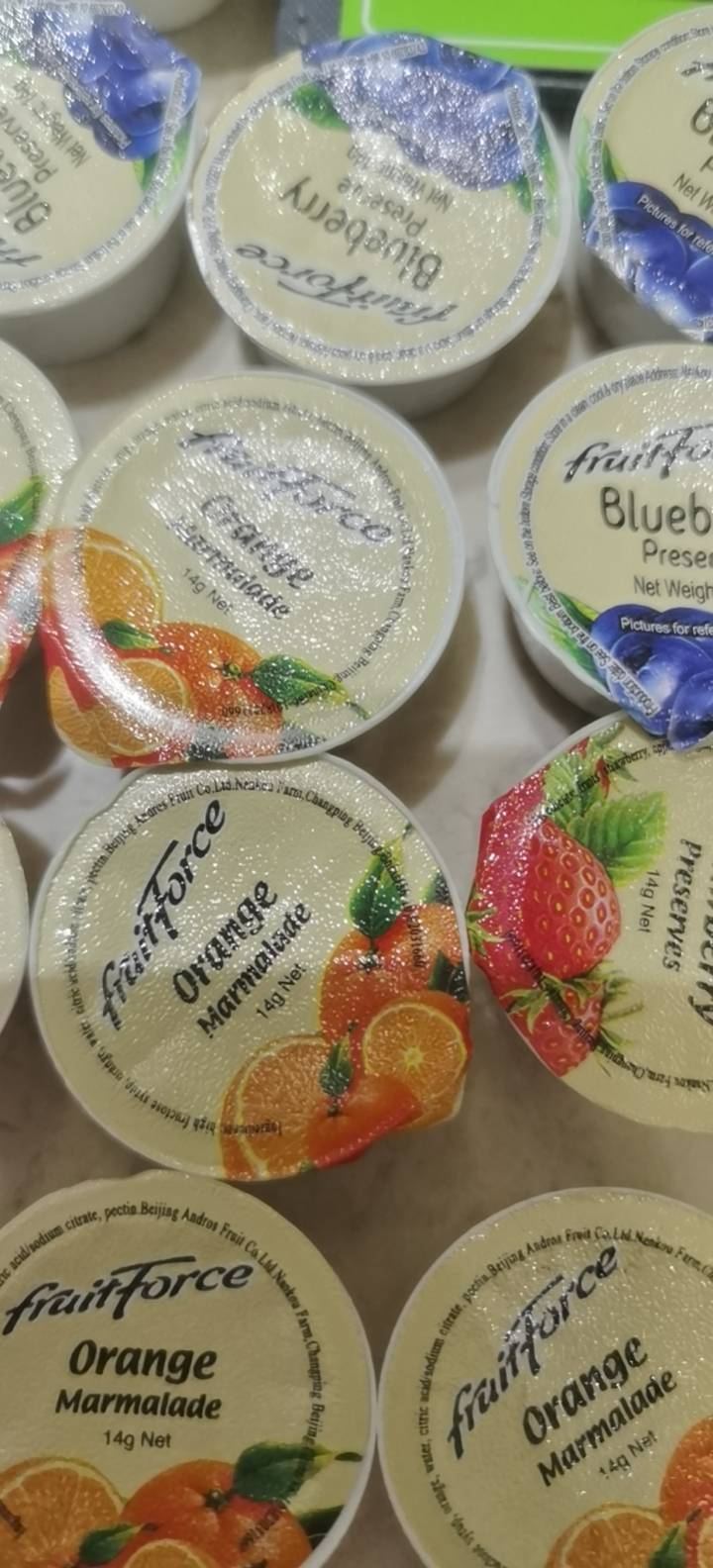 橘子/草莓/蓝莓果酱