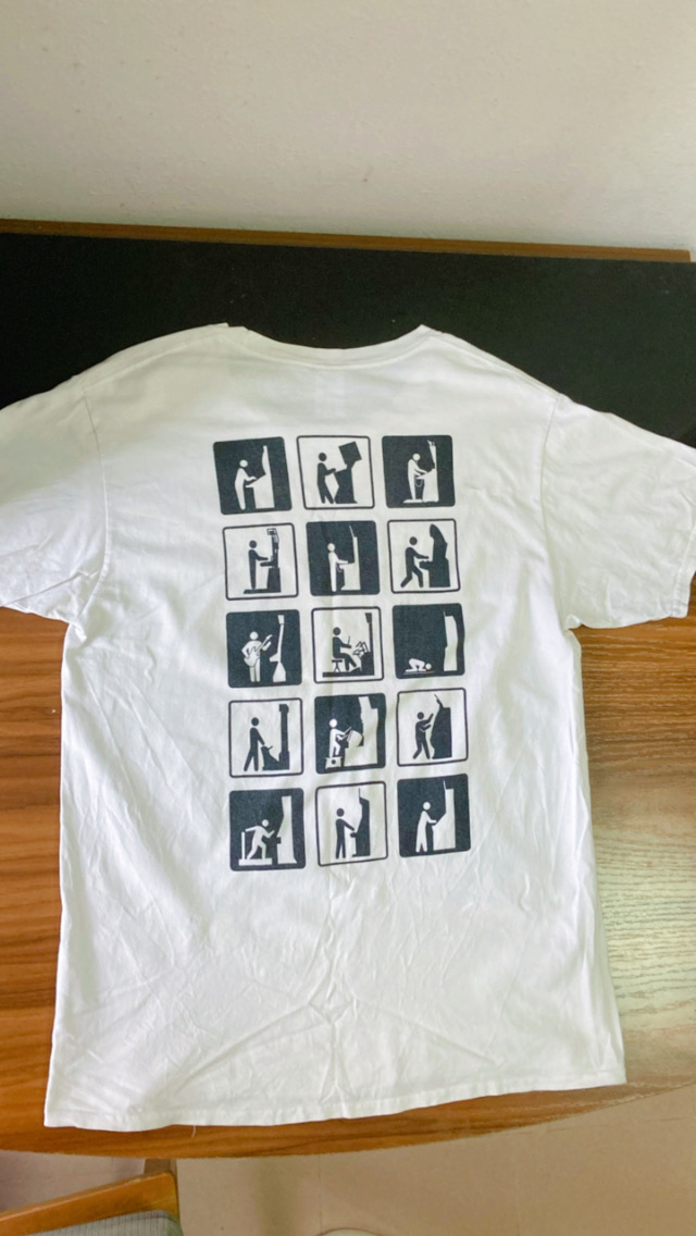 男裝jubeat 音game t恤 T-shirt (sizeL)
