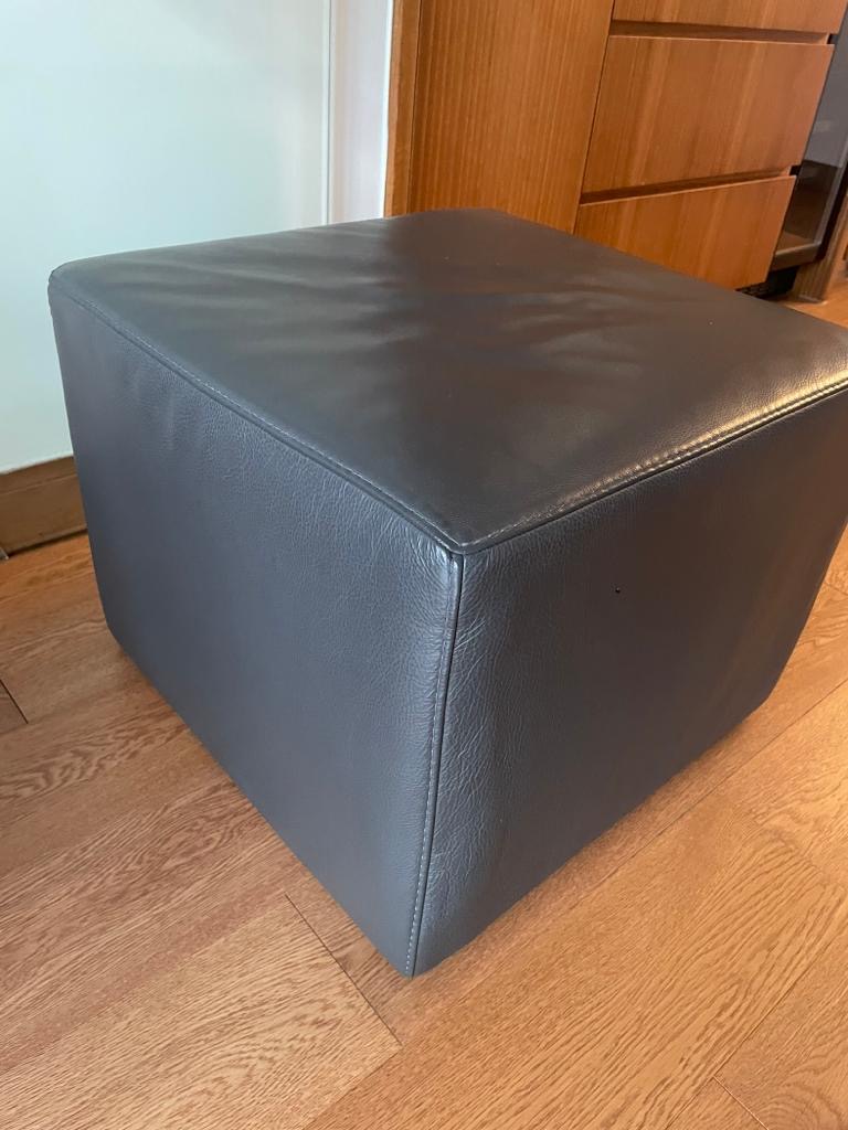 日本原裝Ottoman 皮革椅凳