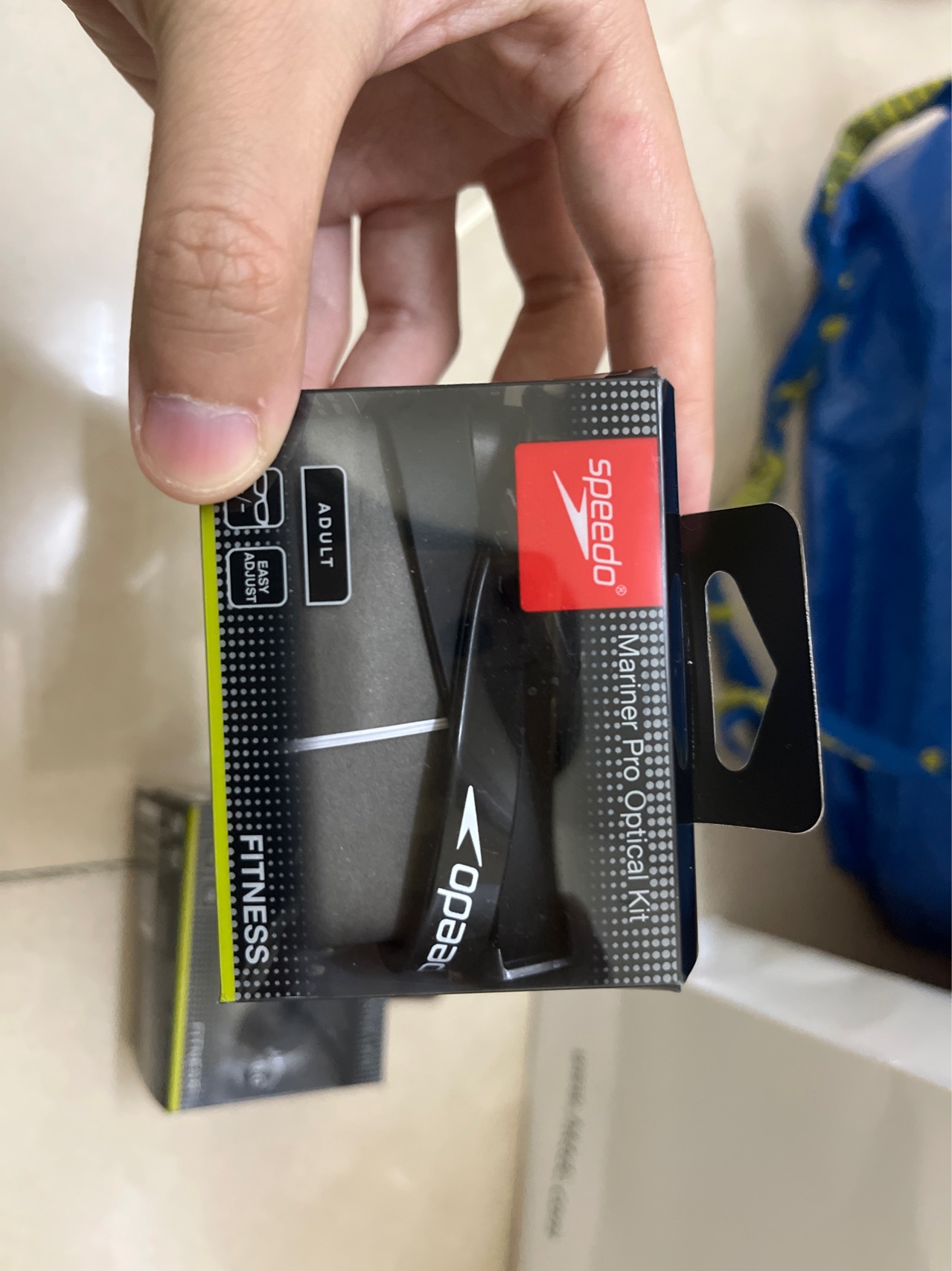 迪卡侬泳镜600度