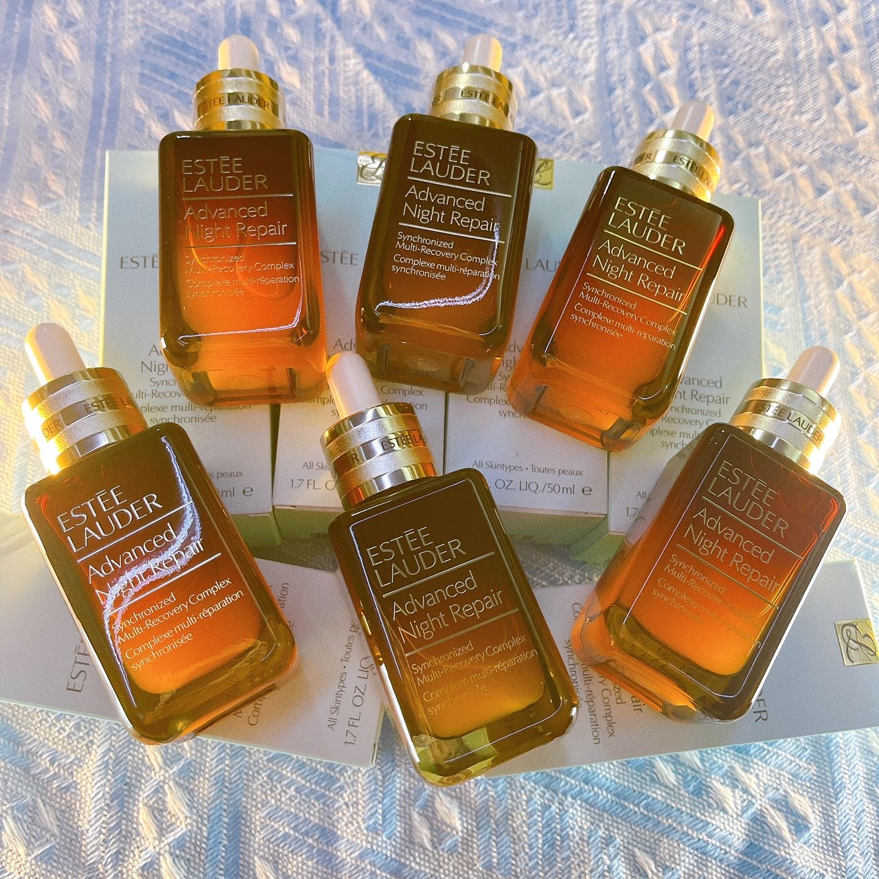 全新正品Estee Lauder 升級再⽣基因修復精華 (小棕瓶)50ml