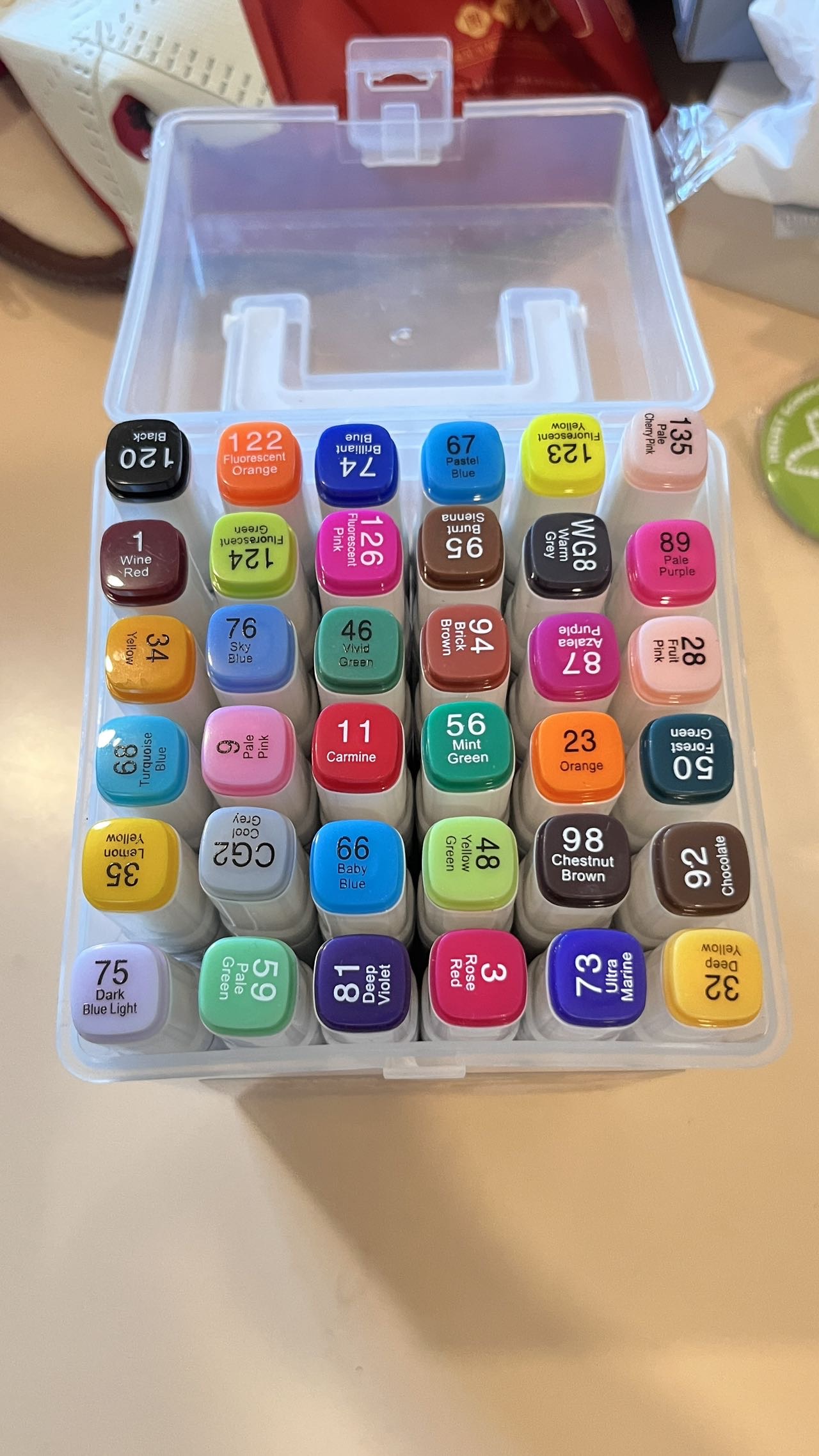 36色马克笔