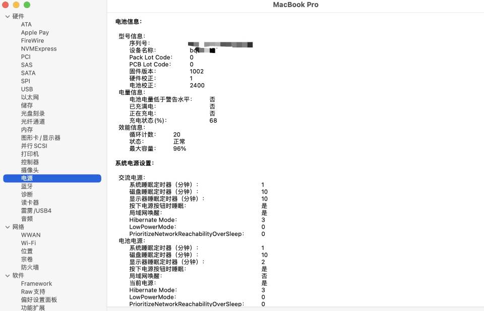 MacbookPro保修期内