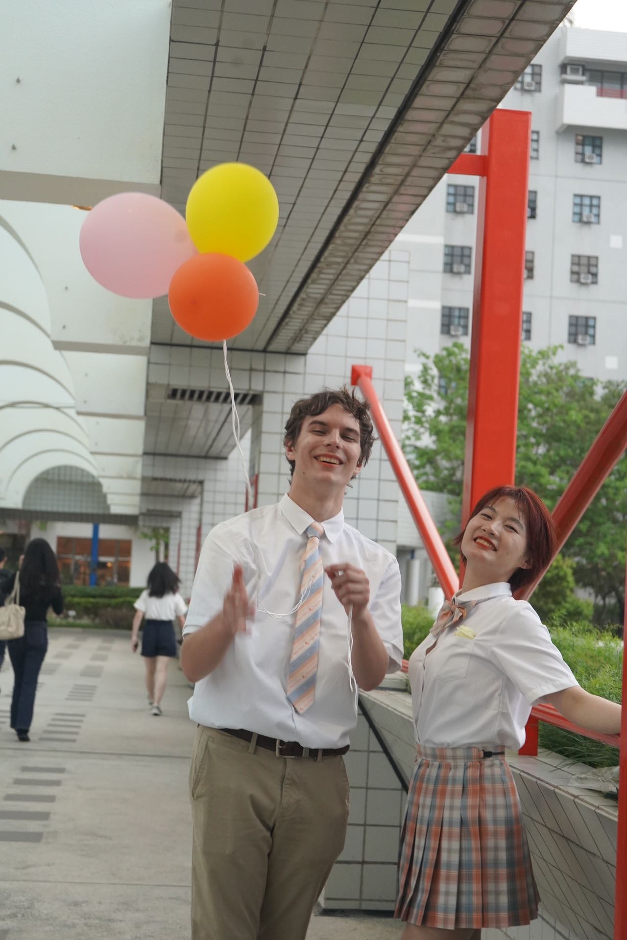 毕业照港迪约拍写真