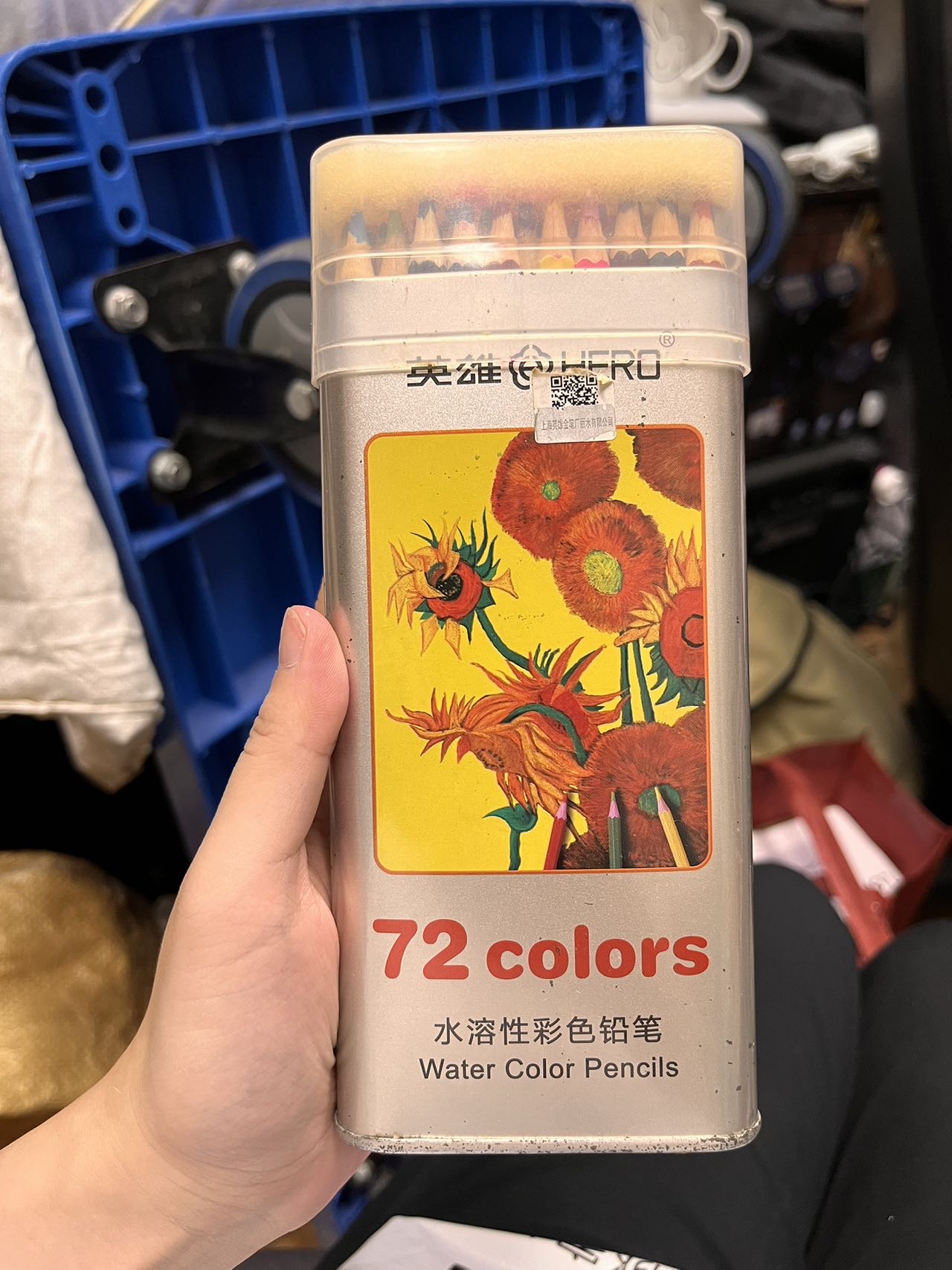 72色水溶铅+填色书套装