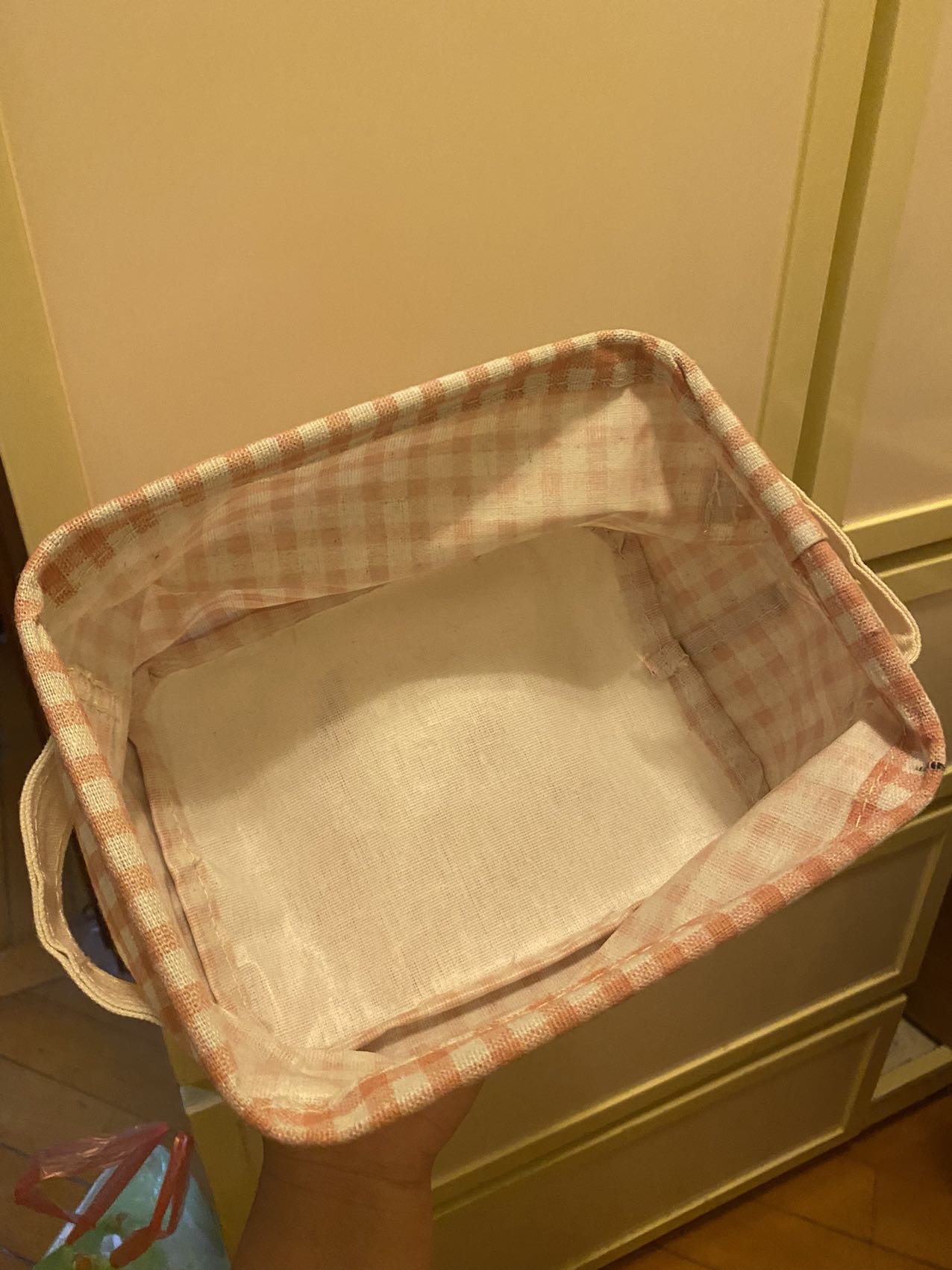 布艺收纳筐