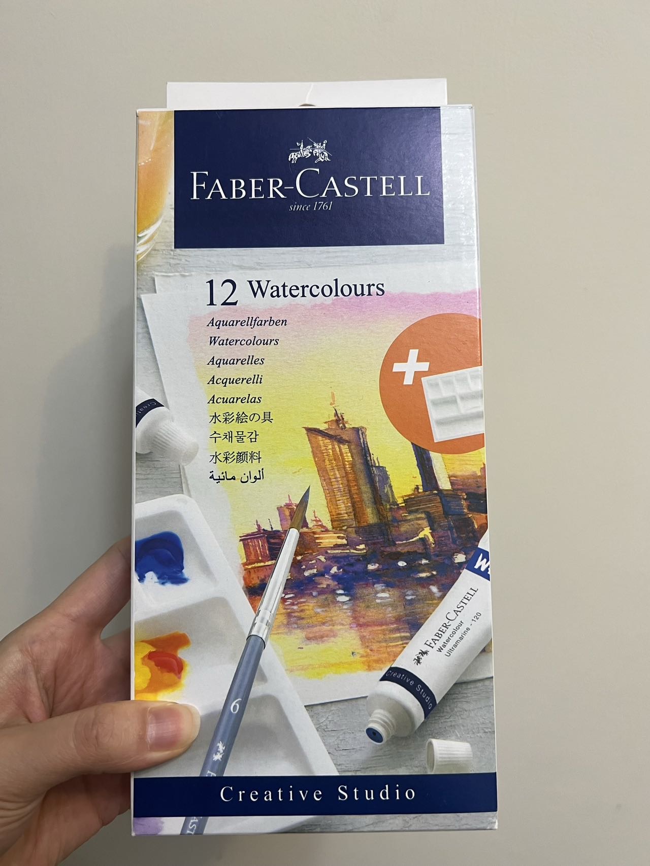 誠品購入 FABER-CASTELL水彩