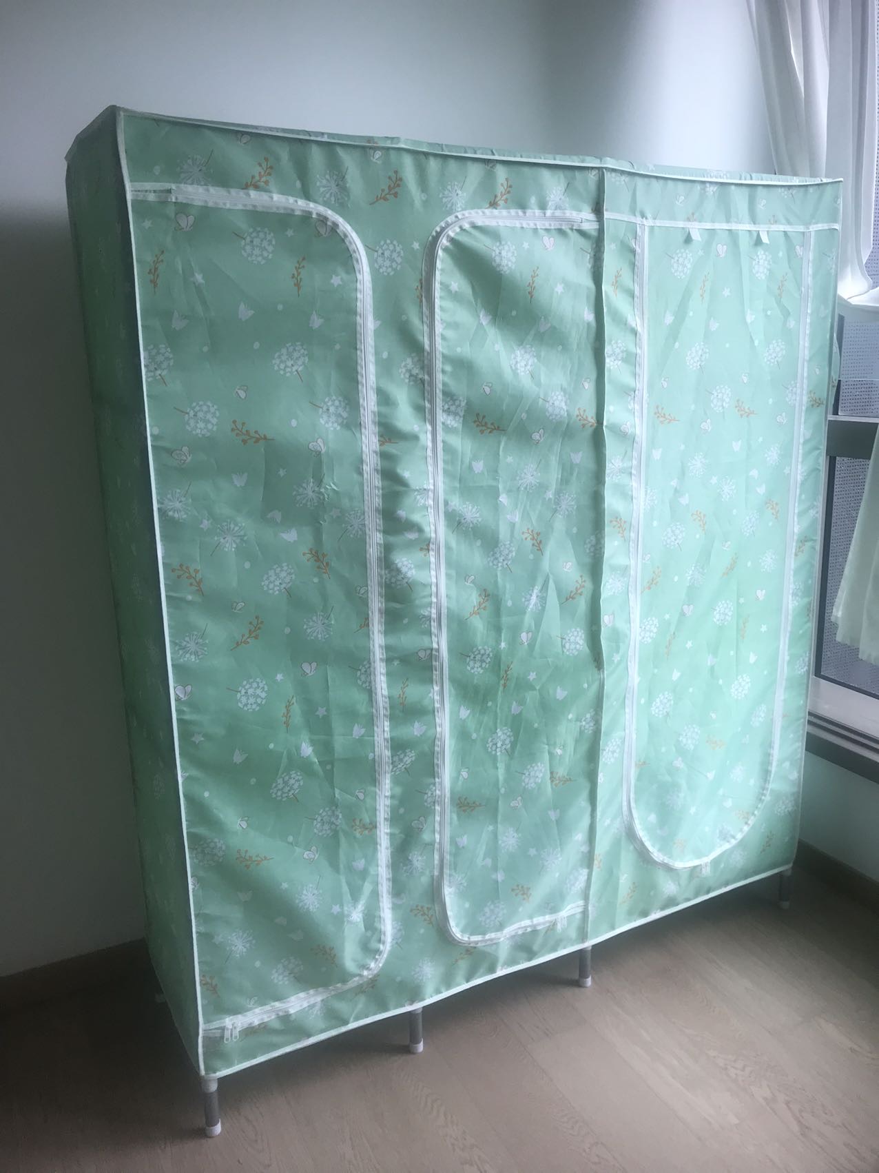 簡易不銹鋼布衣櫃