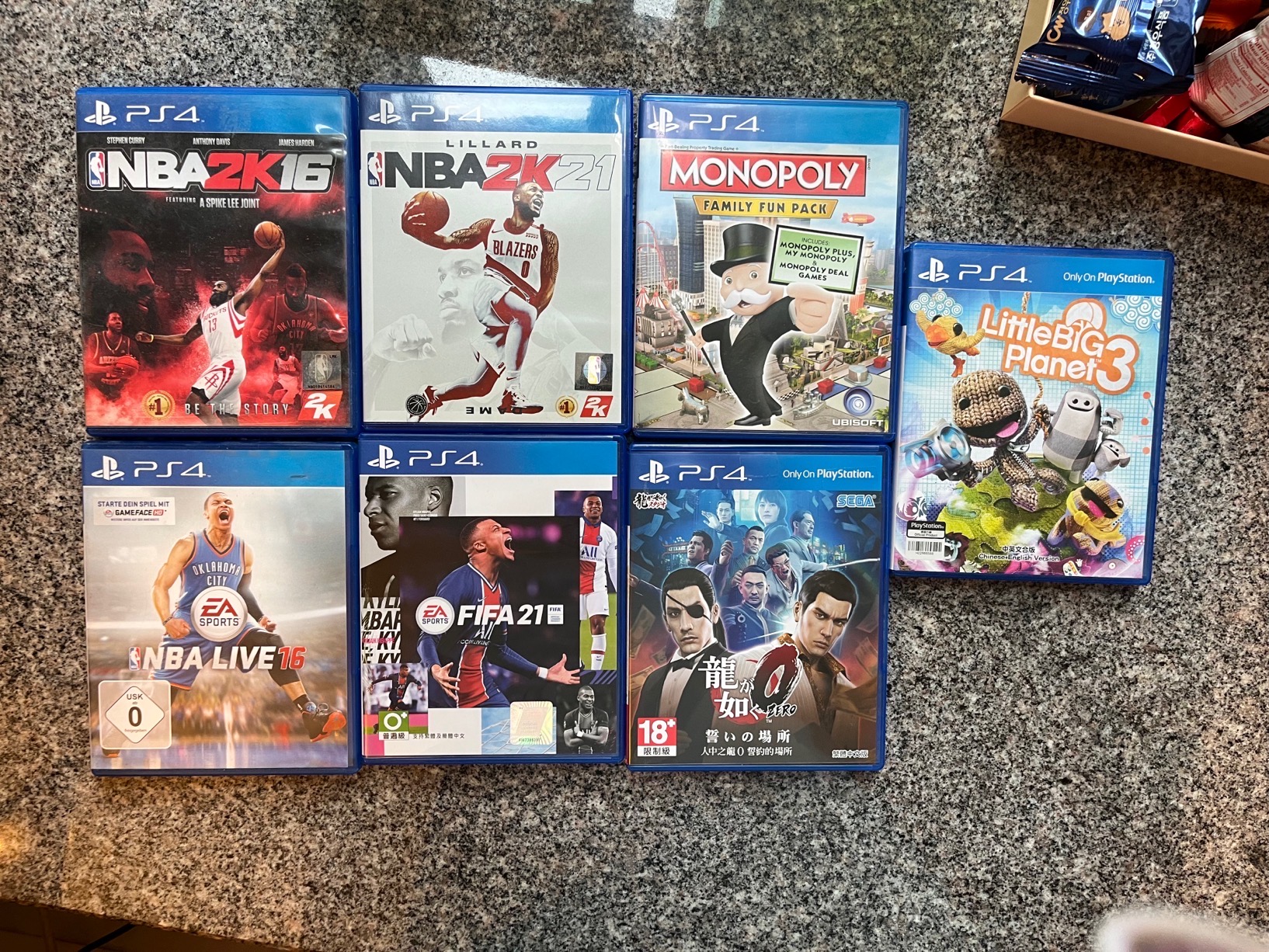 ps4游戏光碟