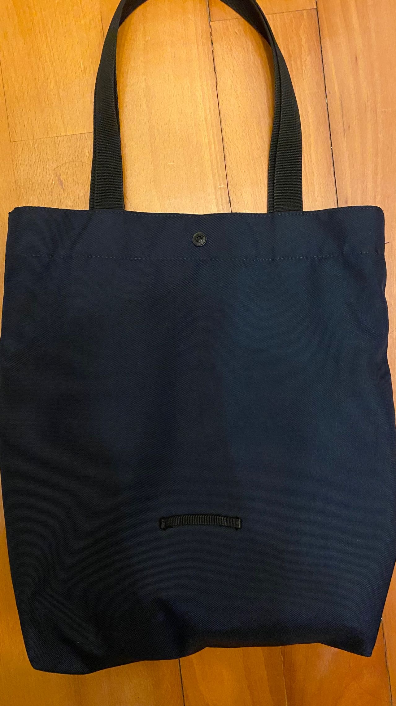Muji竖型托特包