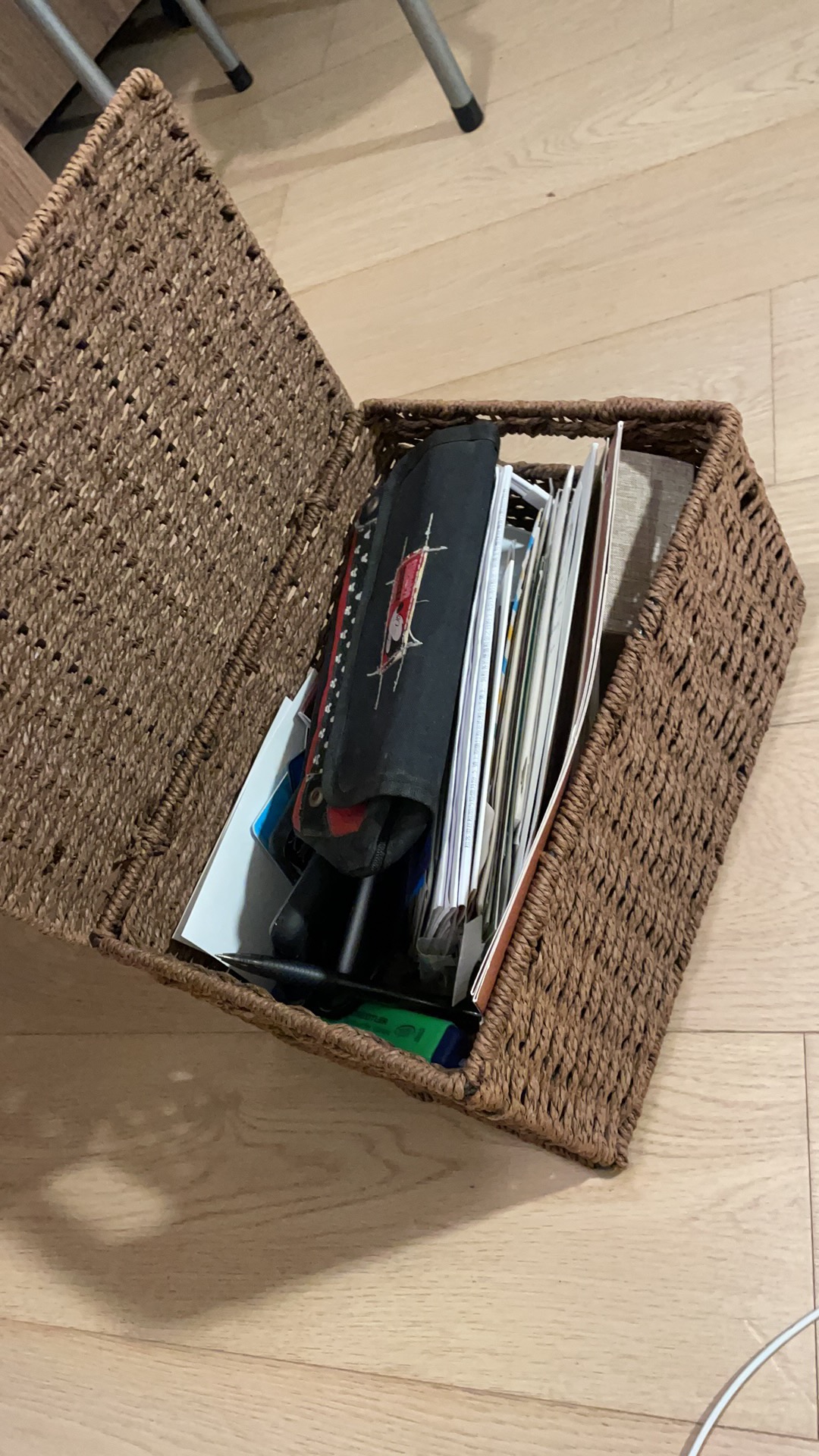 收纳盒 藤编