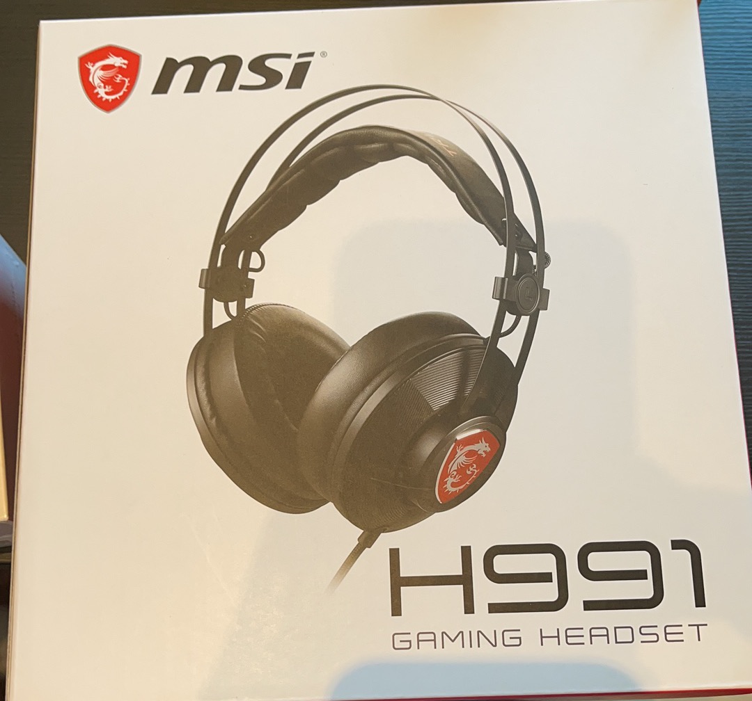 MSI 头戴游戏耳机