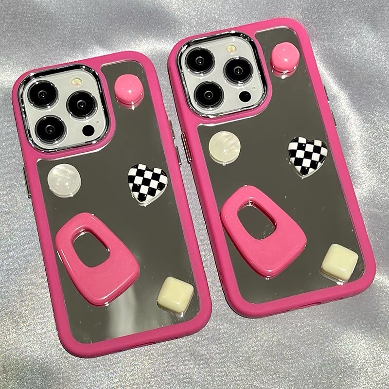 全新韩国ins镜面手机壳iphone12pm