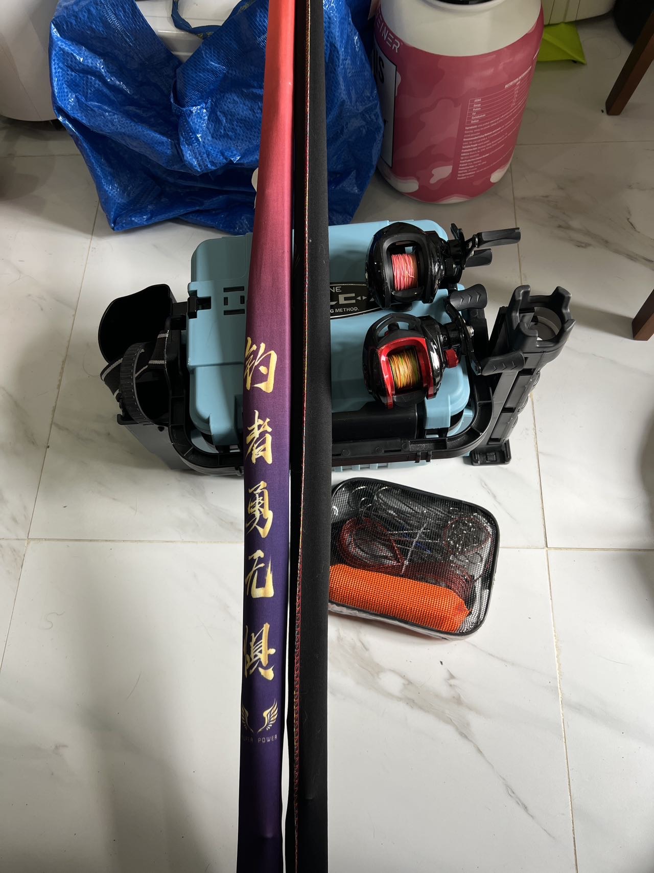 买钓鱼竿送鱼箱可议价