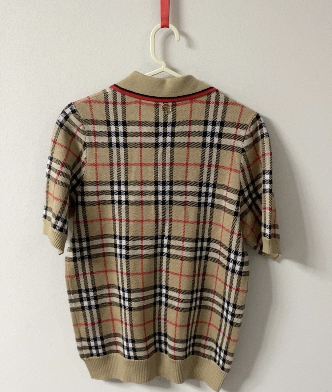 Burberry针织短袖