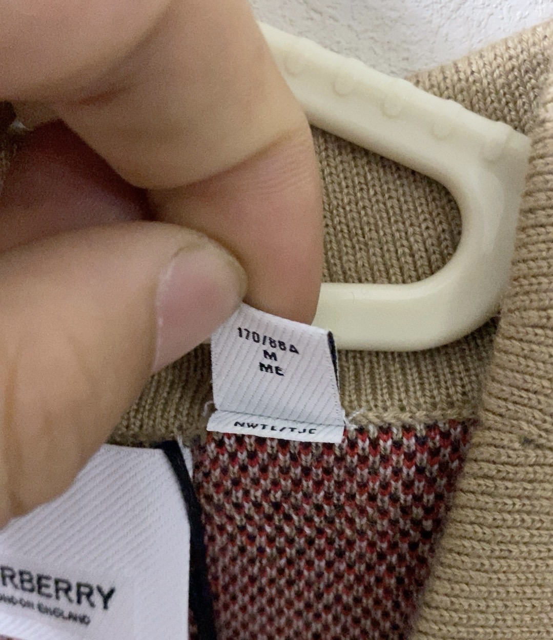 Burberry针织短袖