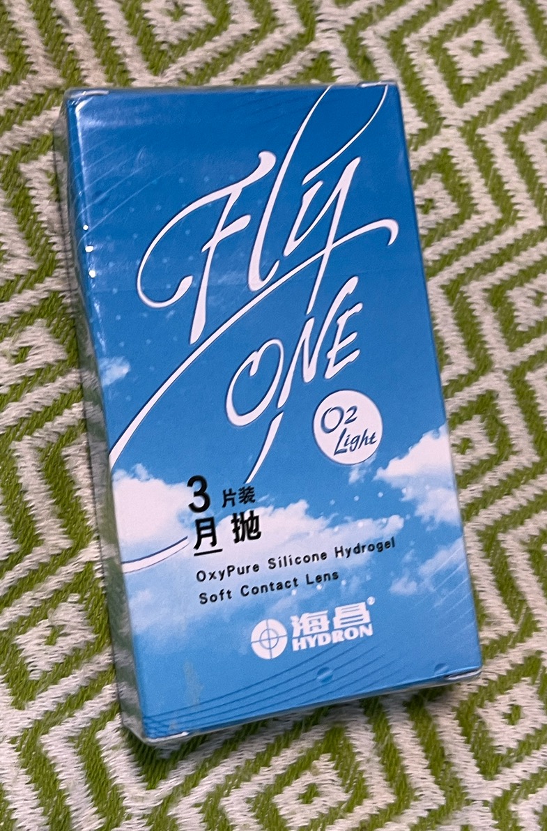 隱形眼鏡525度月拋1盒