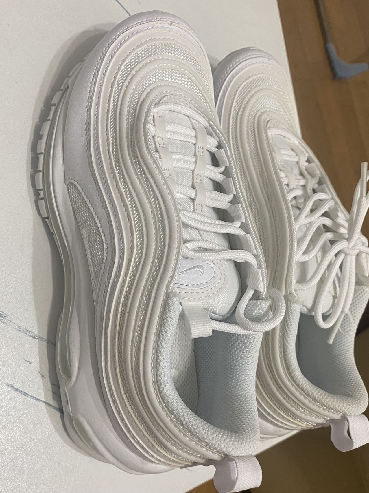 全新nike 女 air max 97 37.5码
