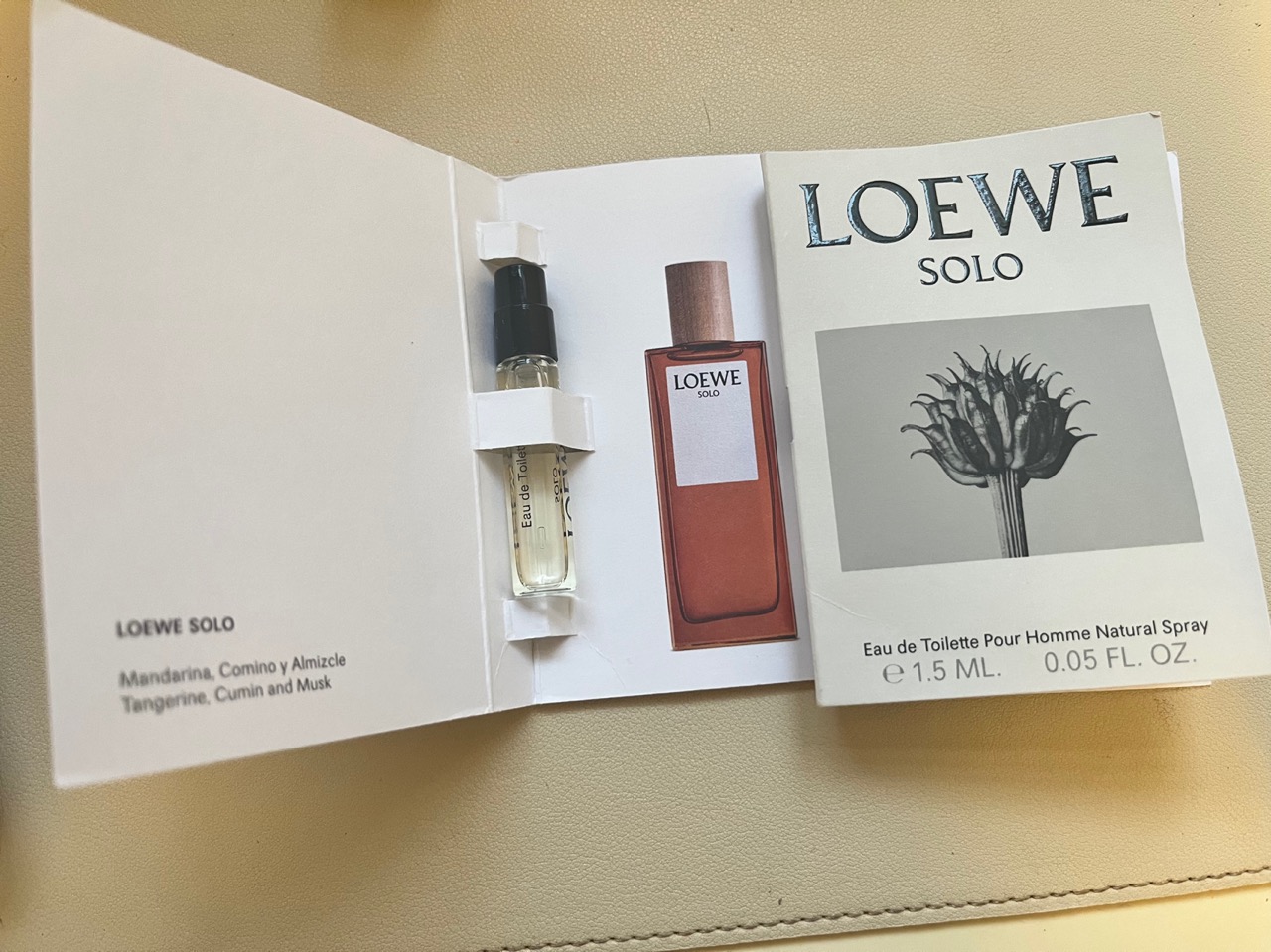 Loewe香水Solo 试用装 1.5ml*2