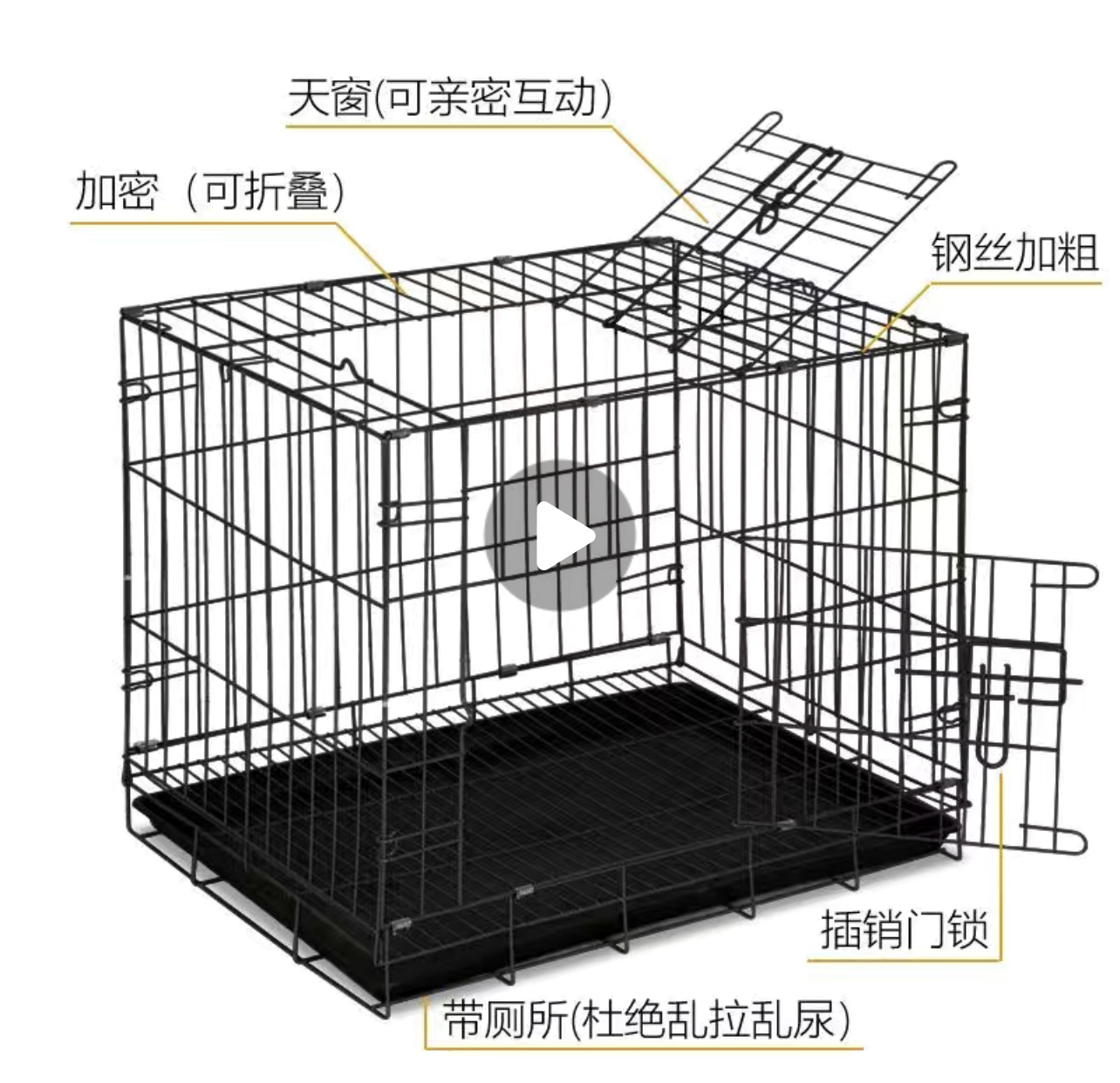 宠物笼/折叠桌/伸缩晾衣杆/戴森吸尘器收纳架