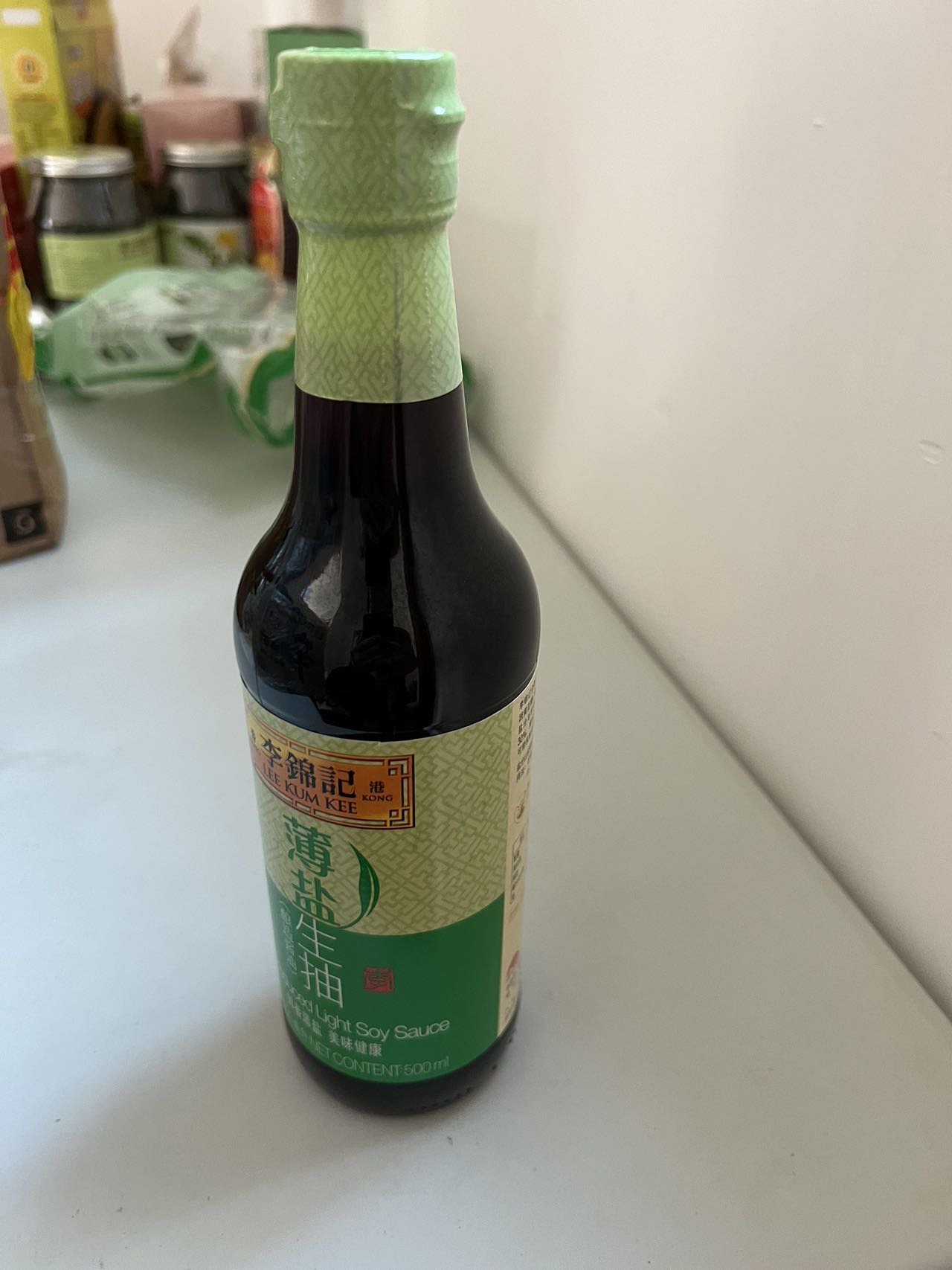 李锦记 薄盐生抽 500ml 6月生产