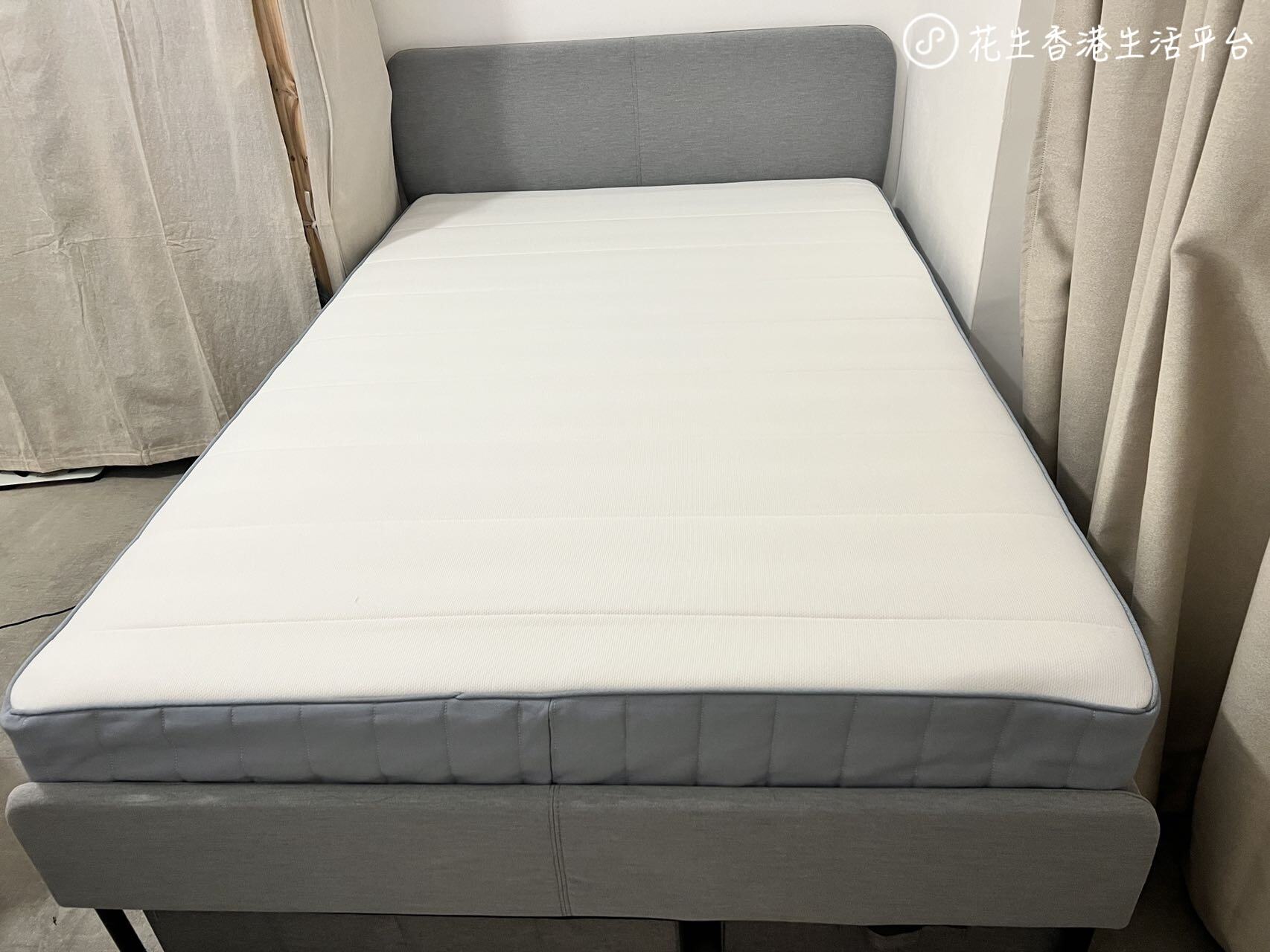 半价出9成新IKEA顶级床垫及床架