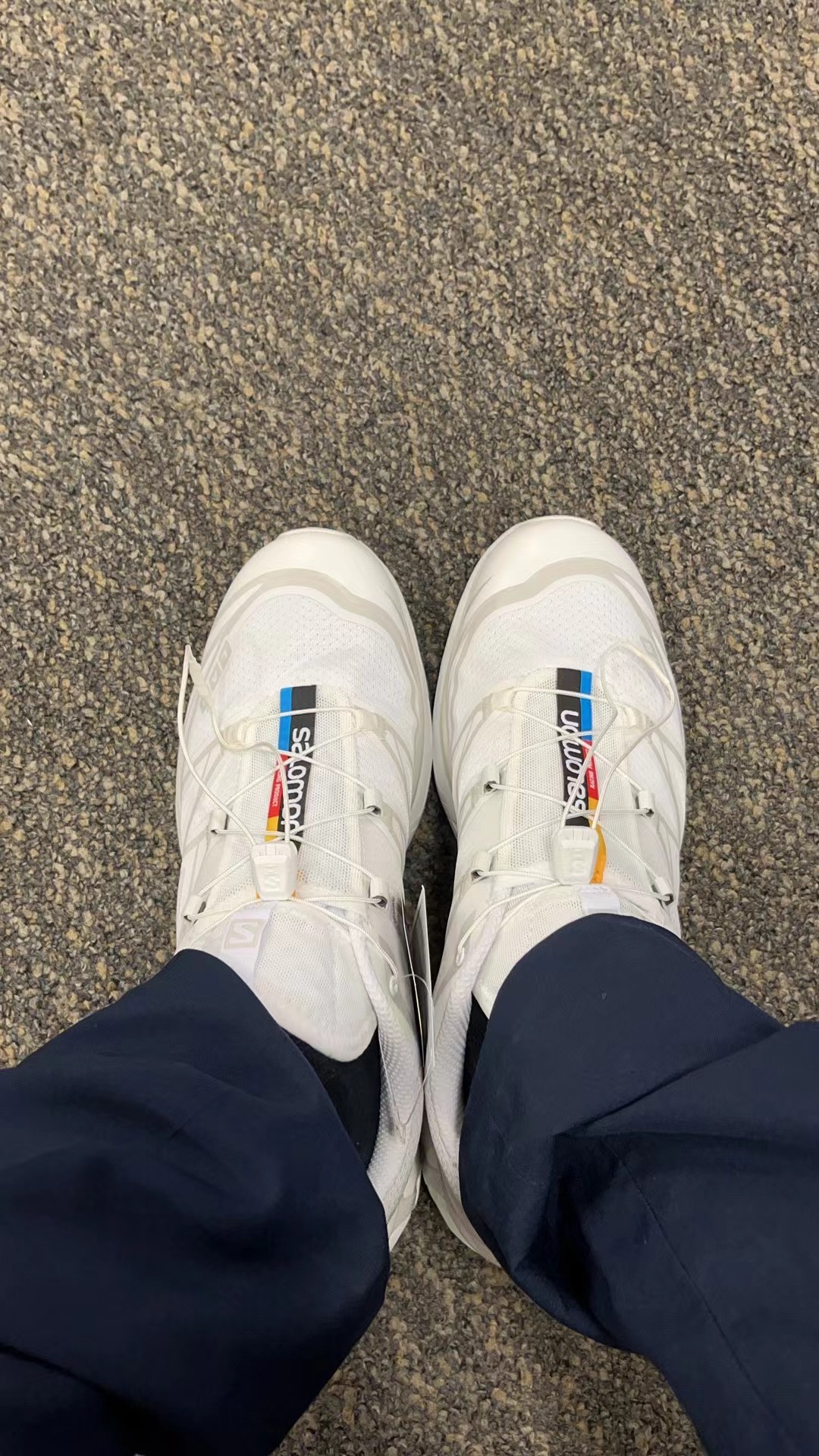 全新Salomon XT-6白色