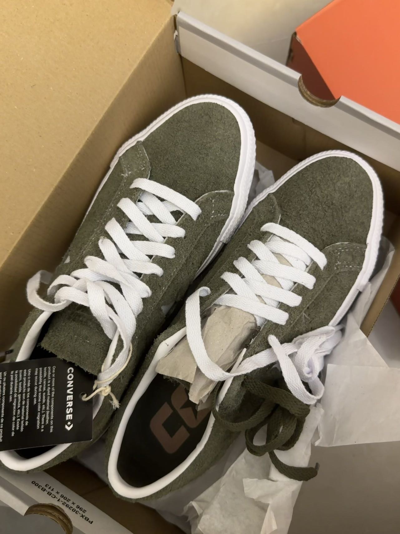 匡威one star pro绿色