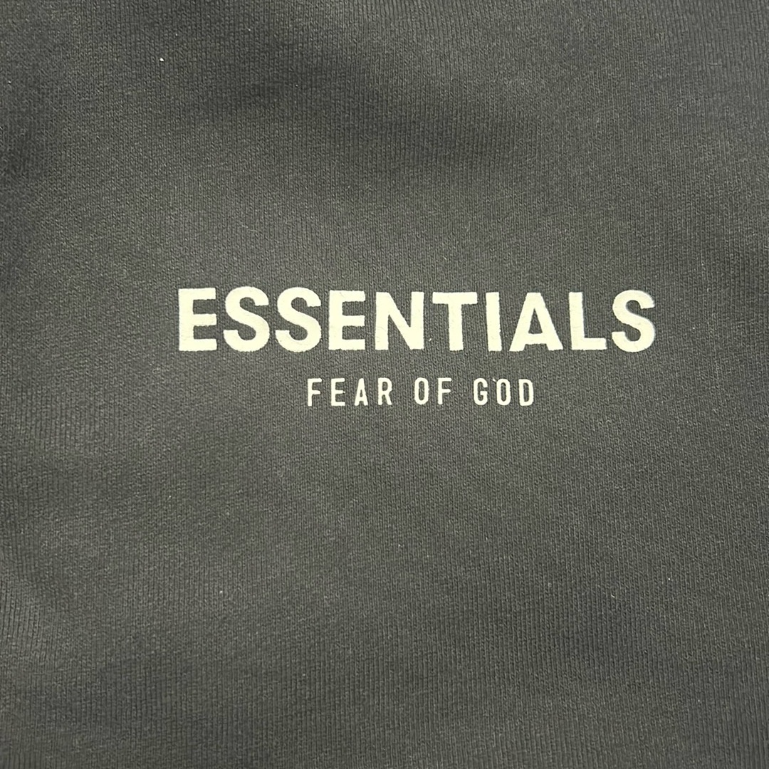 essentials黑色花卉卫衣 原厂