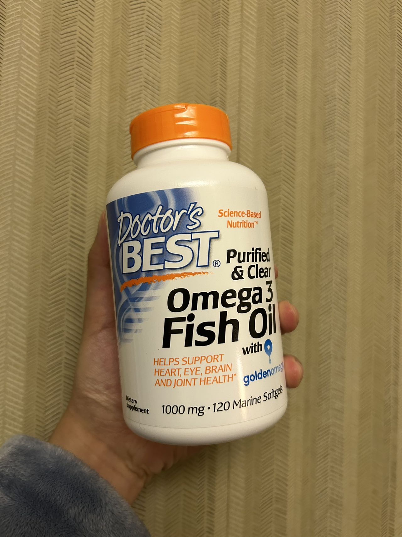 Doctor's Best 魚油，1000 毫克，原价184