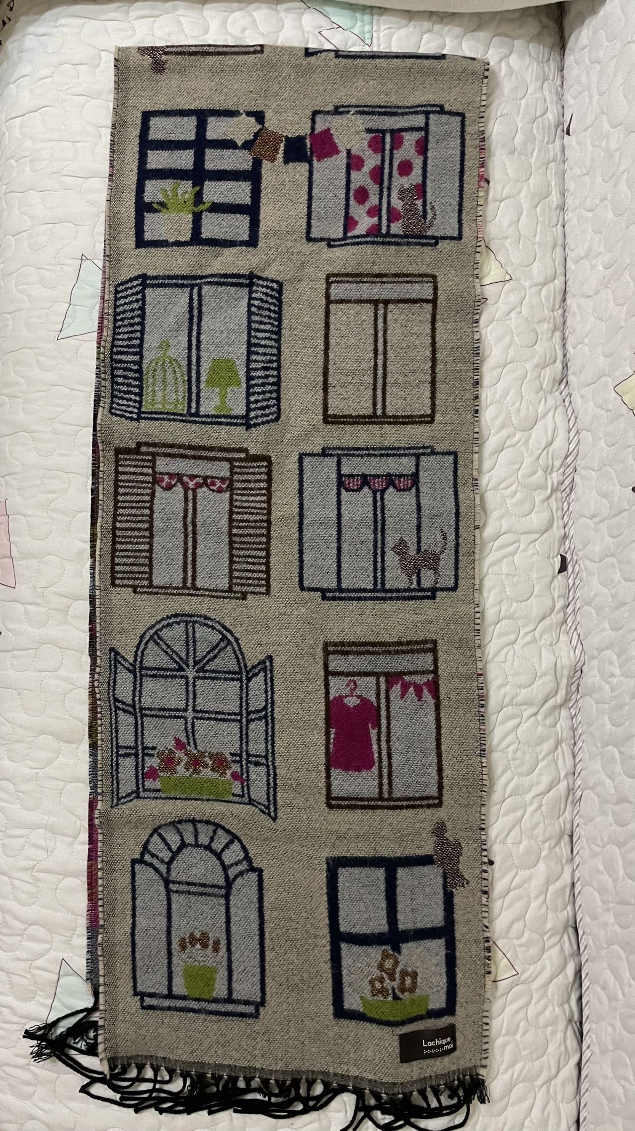 Lachique Moi Cat Scarf 猫猫围巾