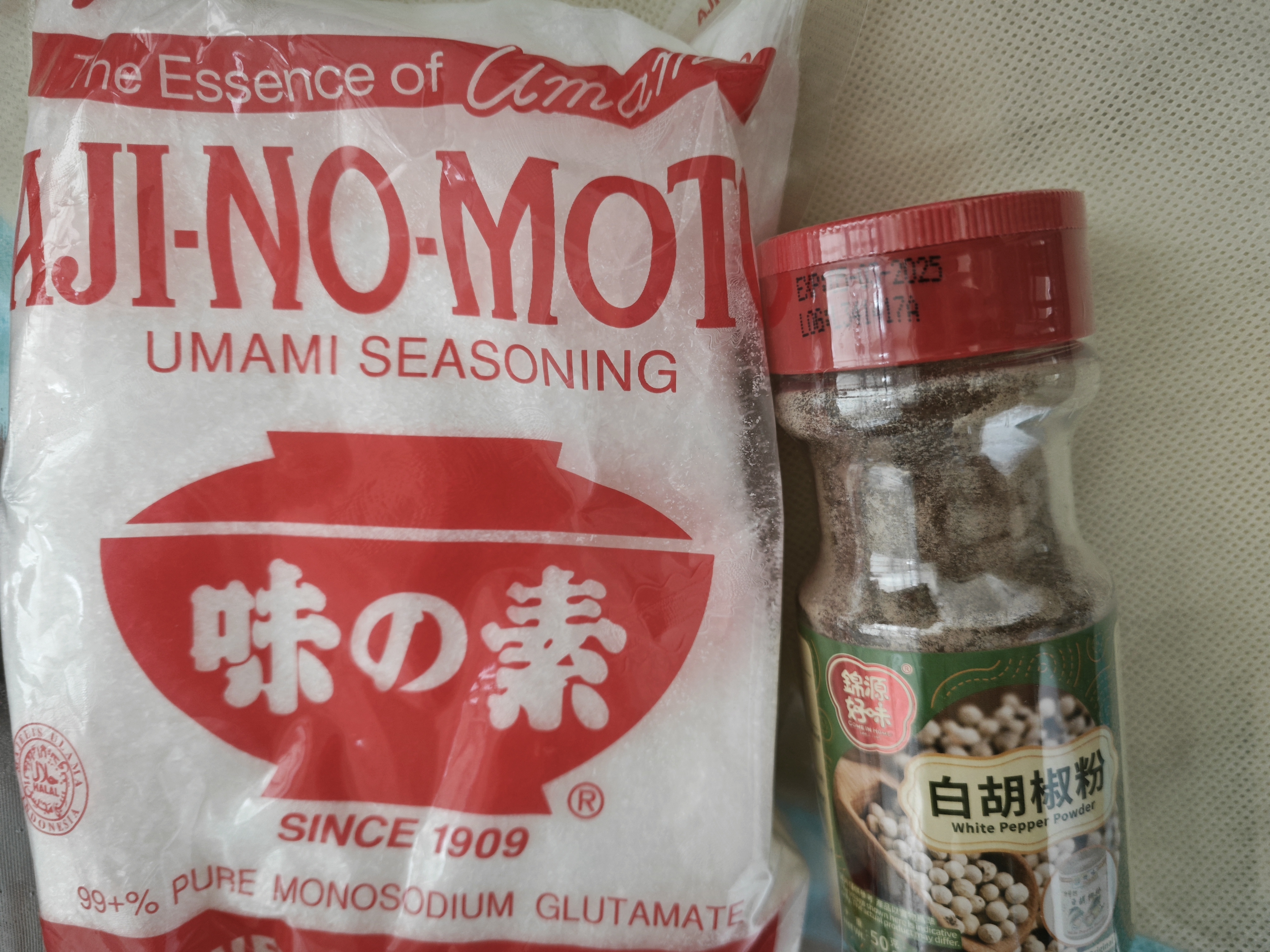 味精+胡椒粉