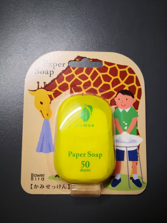 日本Paper Soap一次性肥皂纸（50张）