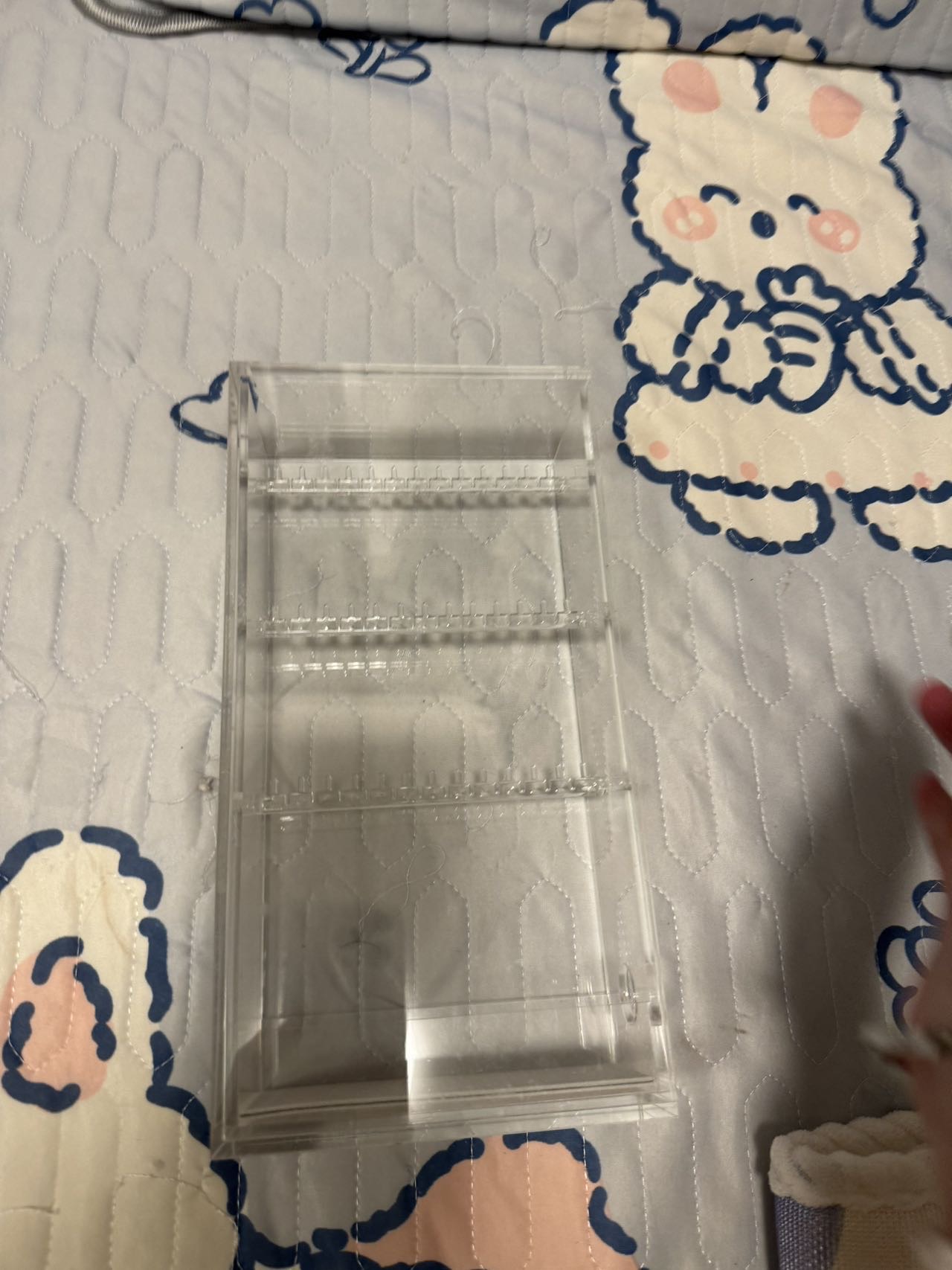 无印良品muji耳环项链收纳盒