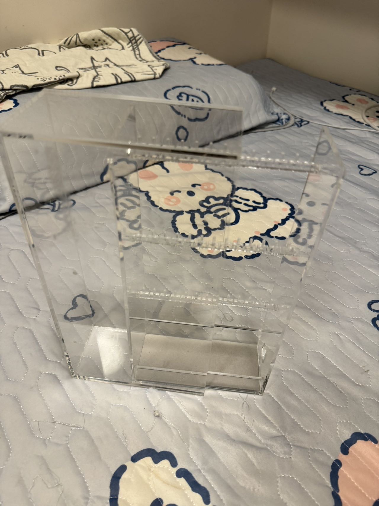 无印良品muji耳环项链收纳盒