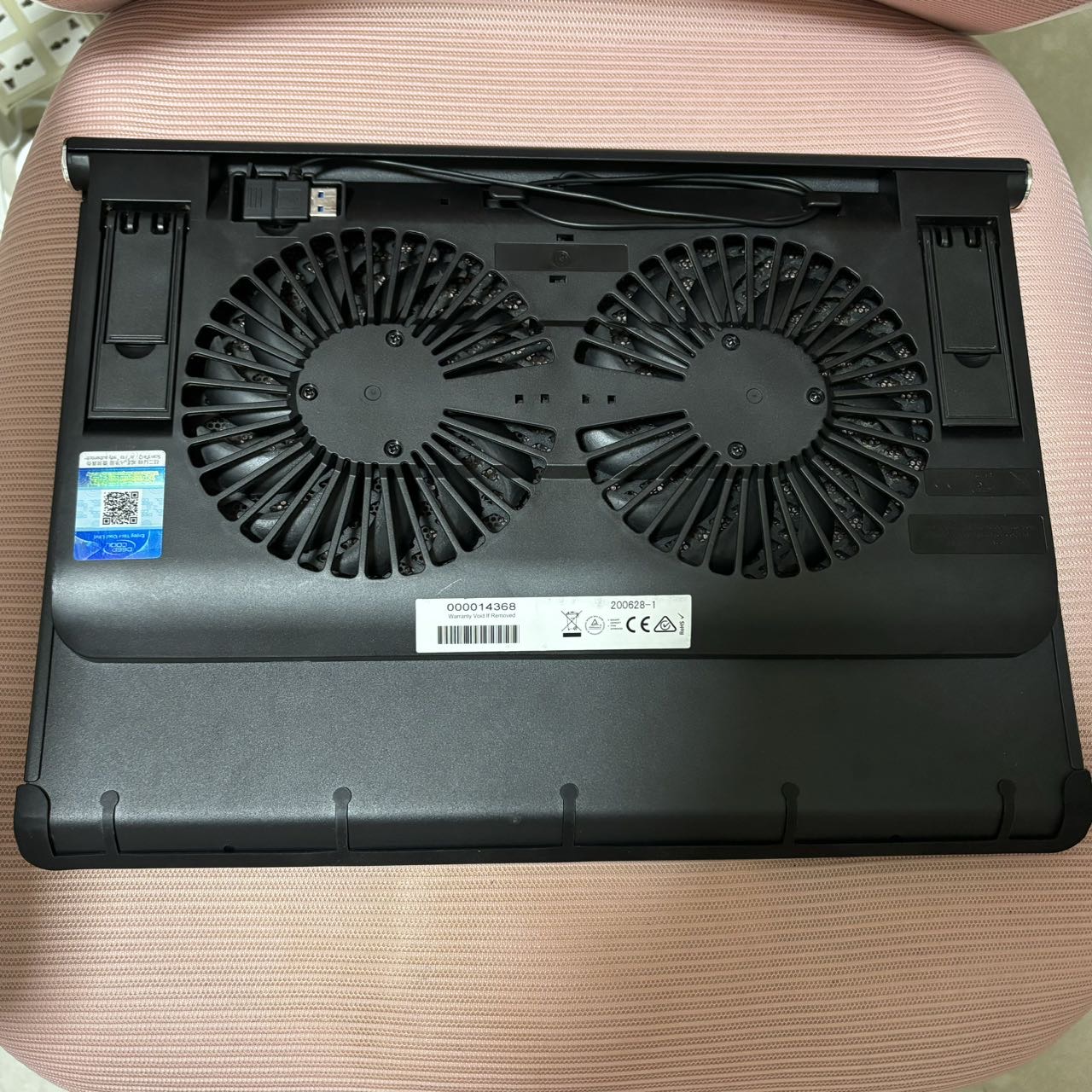 新净九州风神N65笔记本散热器最大支持17-18寸Notebook Laptop Cooler散热器
