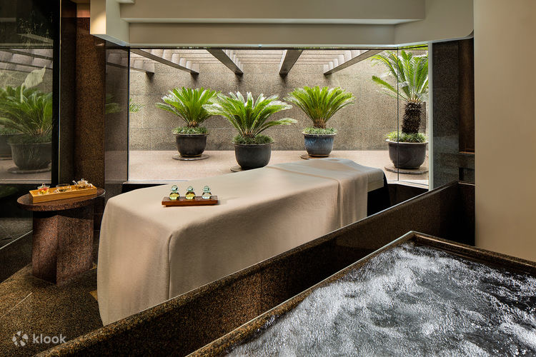 可🔪君悦酒店SPA+午餐自助+桑拿+水果及茶