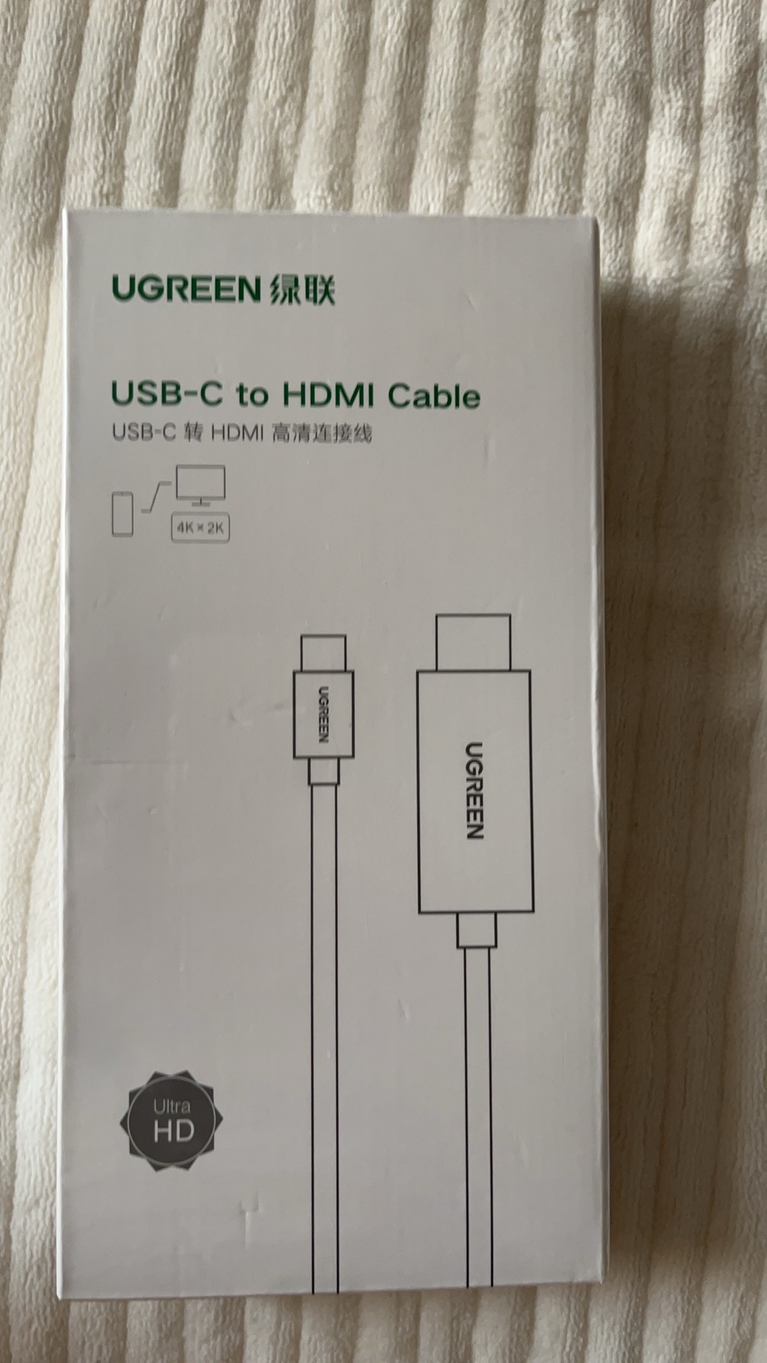 绿联typec转hdmi