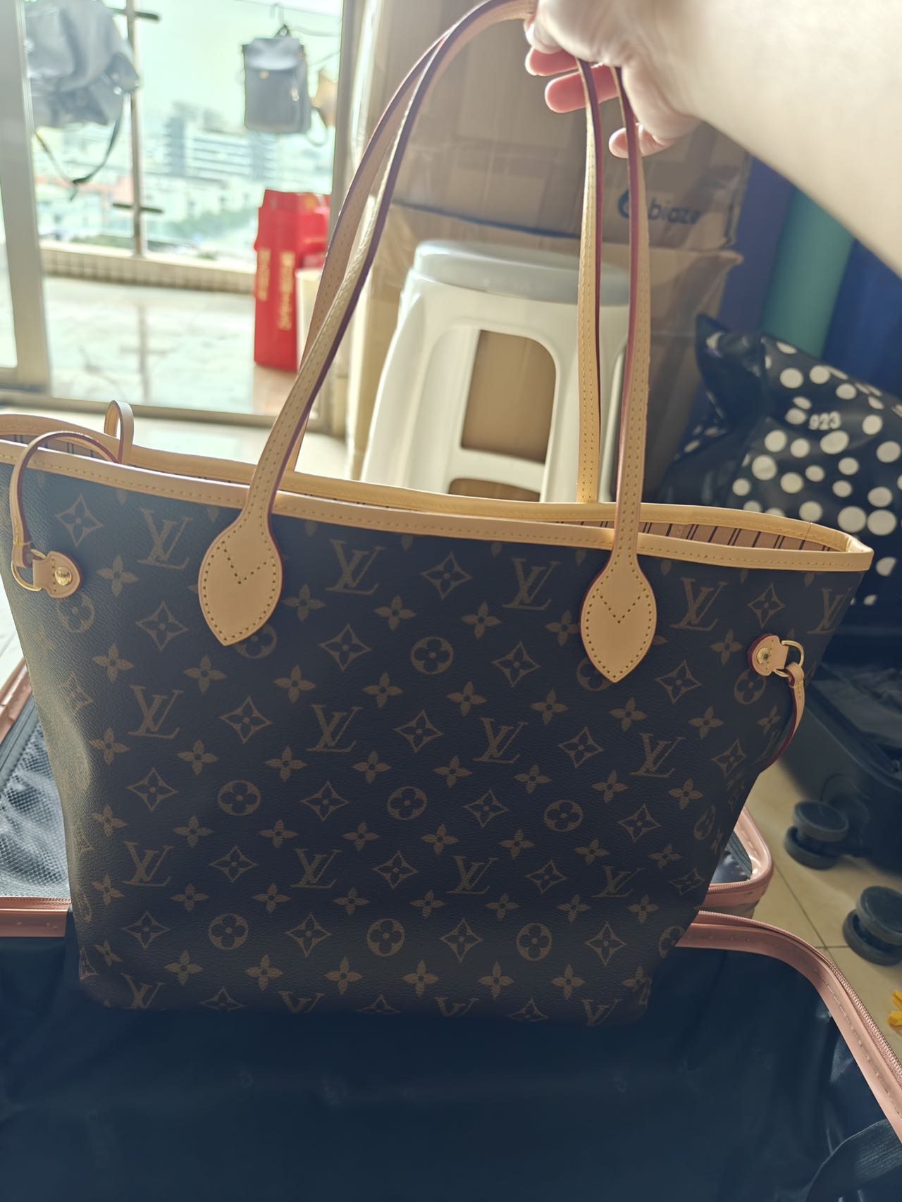 neverfull lv包包（可小刀）