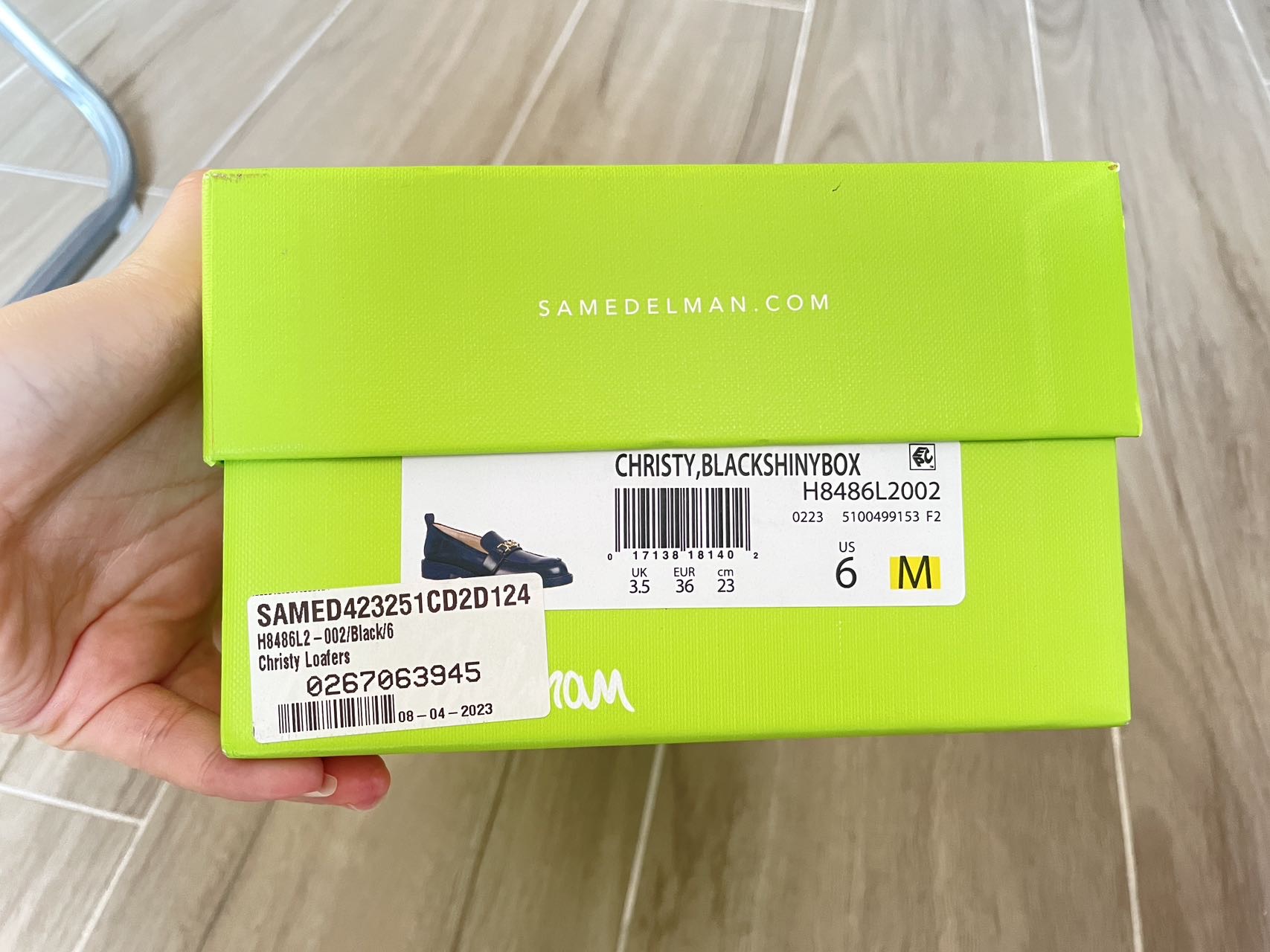 Sam Edelman全新黑色乐福鞋
