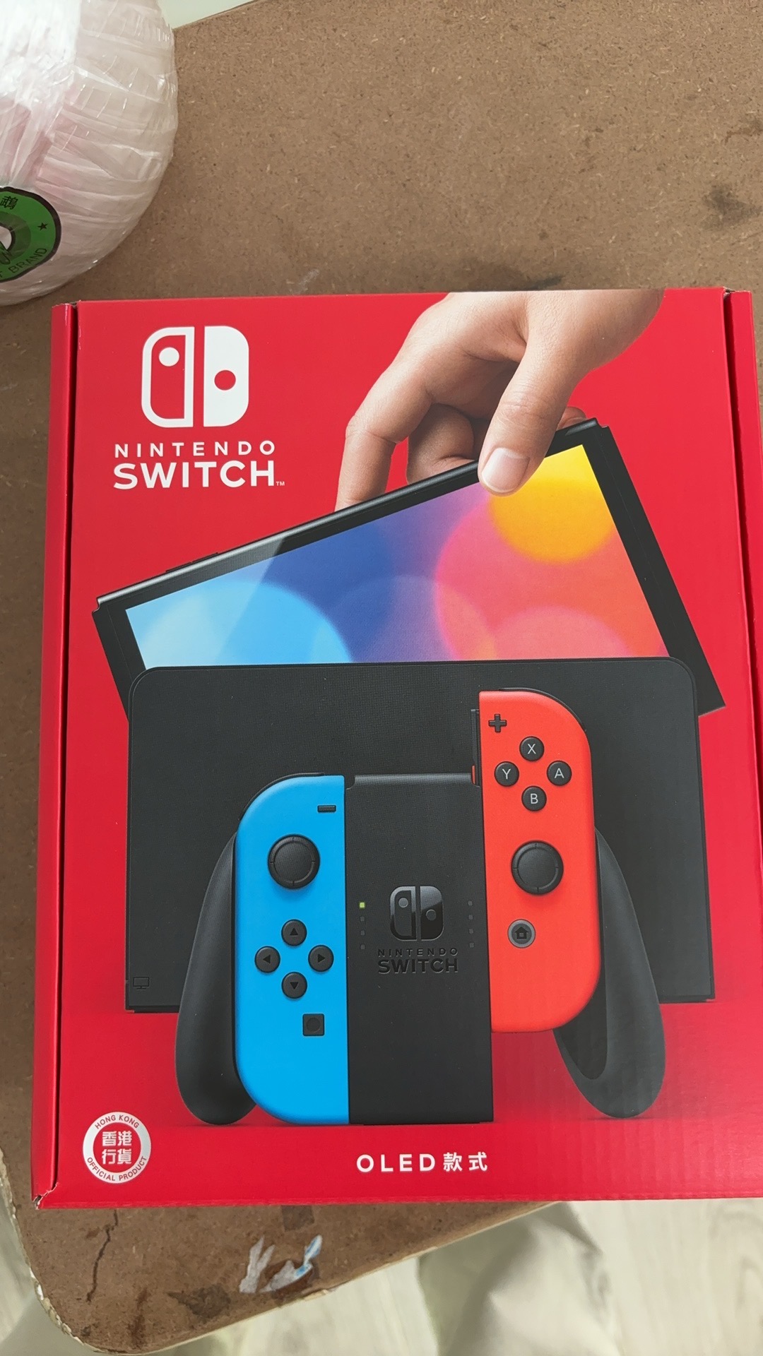 任天堂Switch oled 红蓝 港版