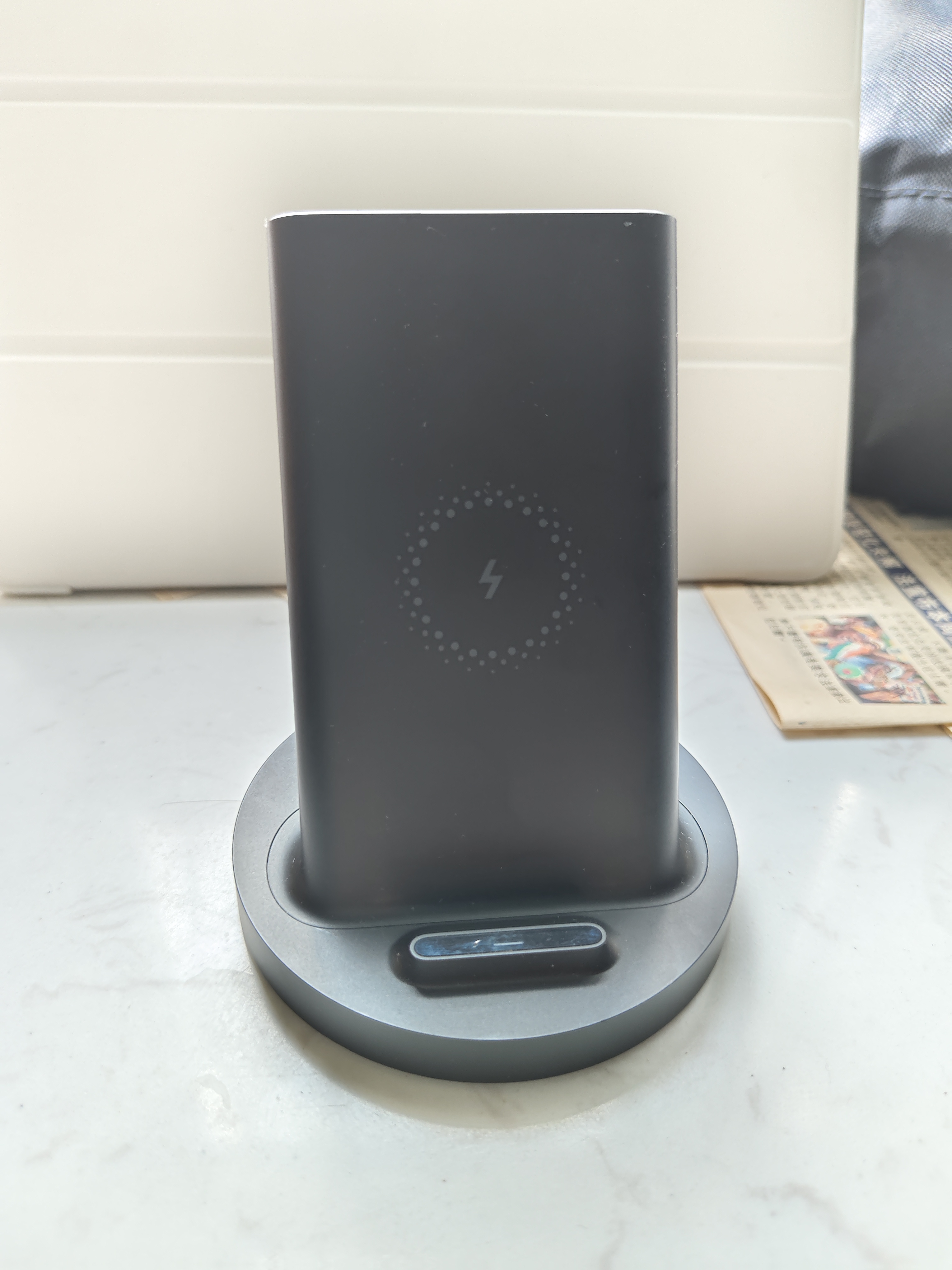 小米立式无线充电器 通用快充20w 可充iPhone