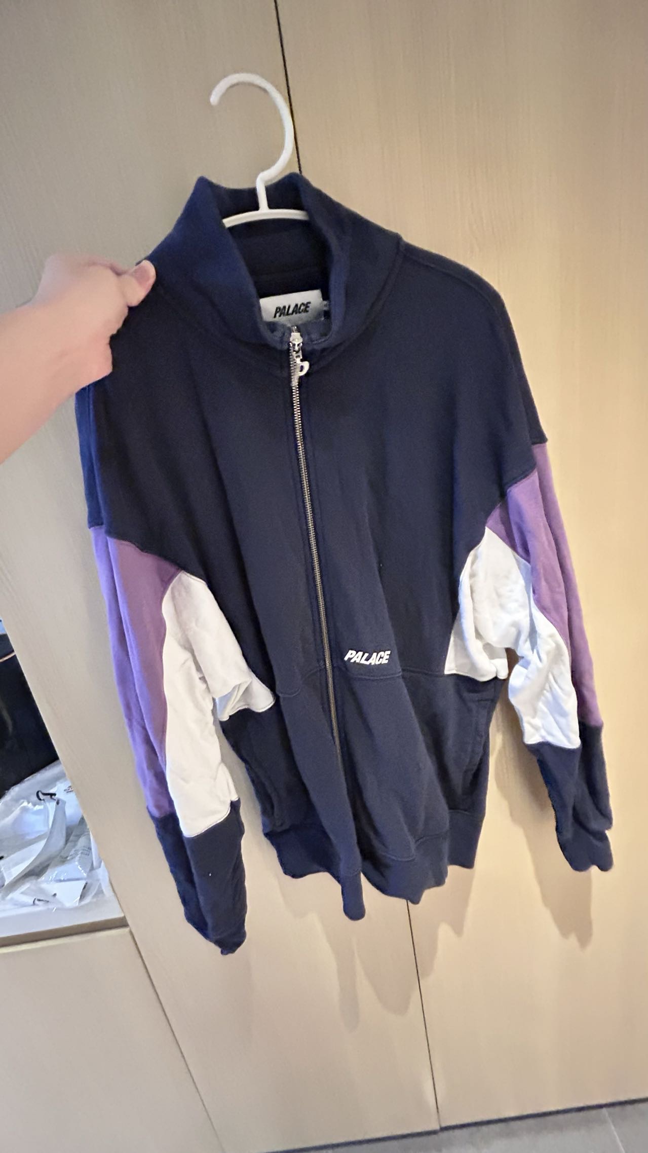 palace 校服外套 m码 s-drop top navy
