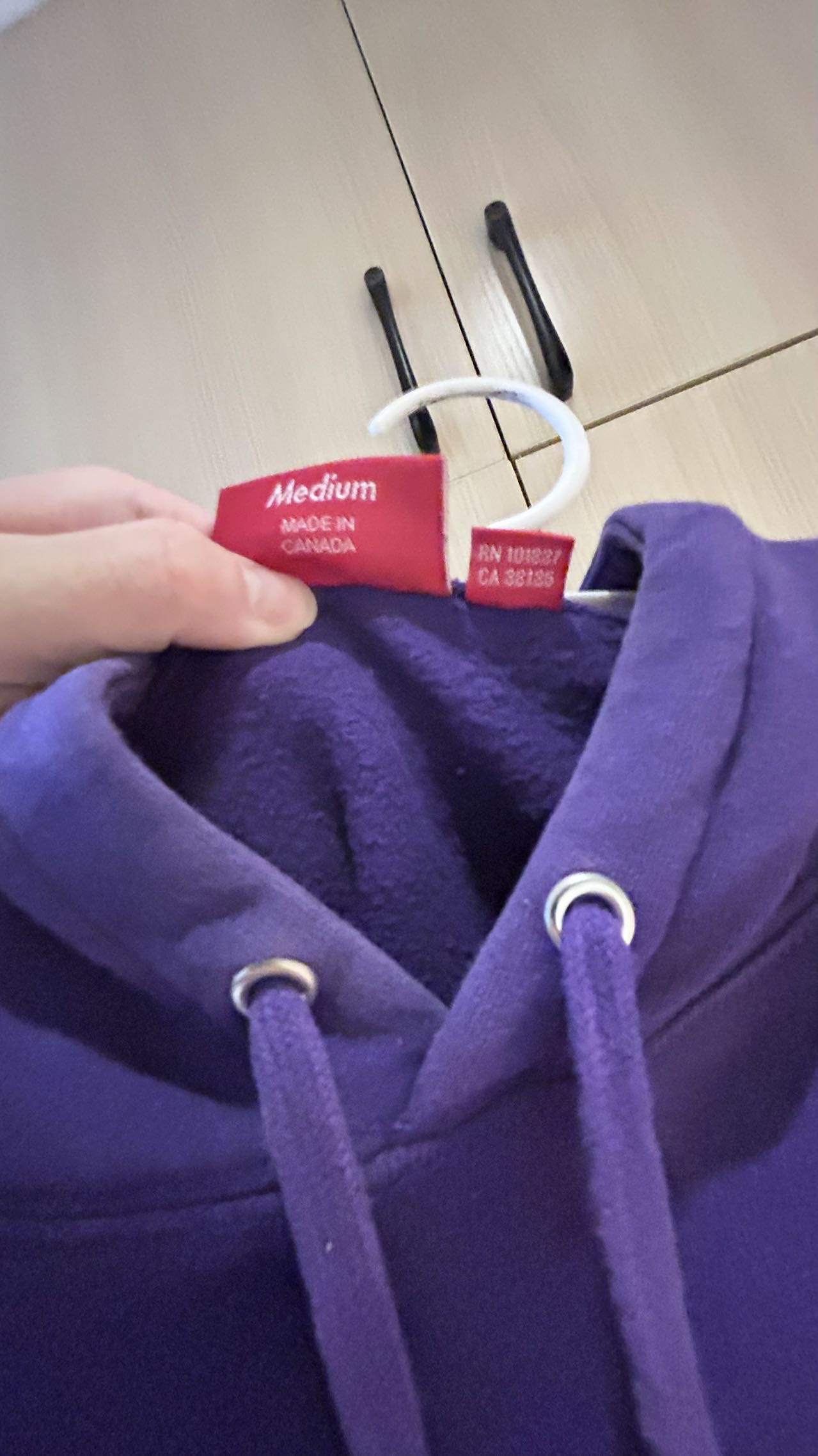 supreme 20ss xxl hooded sweatershirt 假两件叠穿拼接连帽套头卫衣