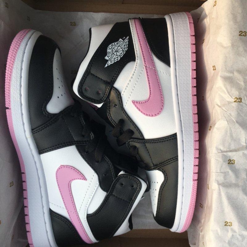 nike 耐克1黑粉板鞋