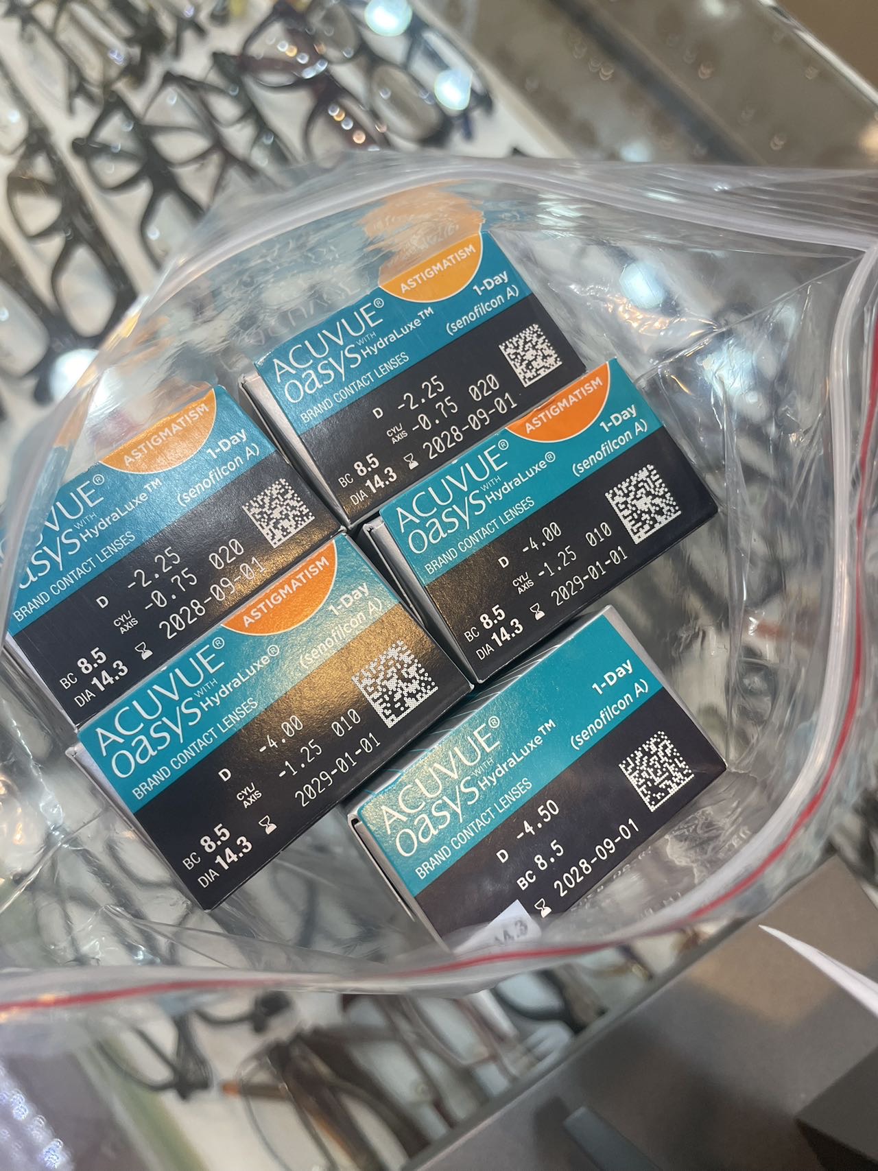 强生 隐形眼镜 oasys