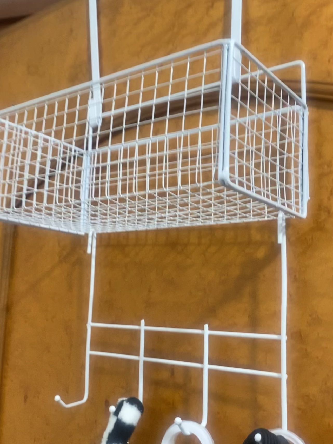 门后置物架