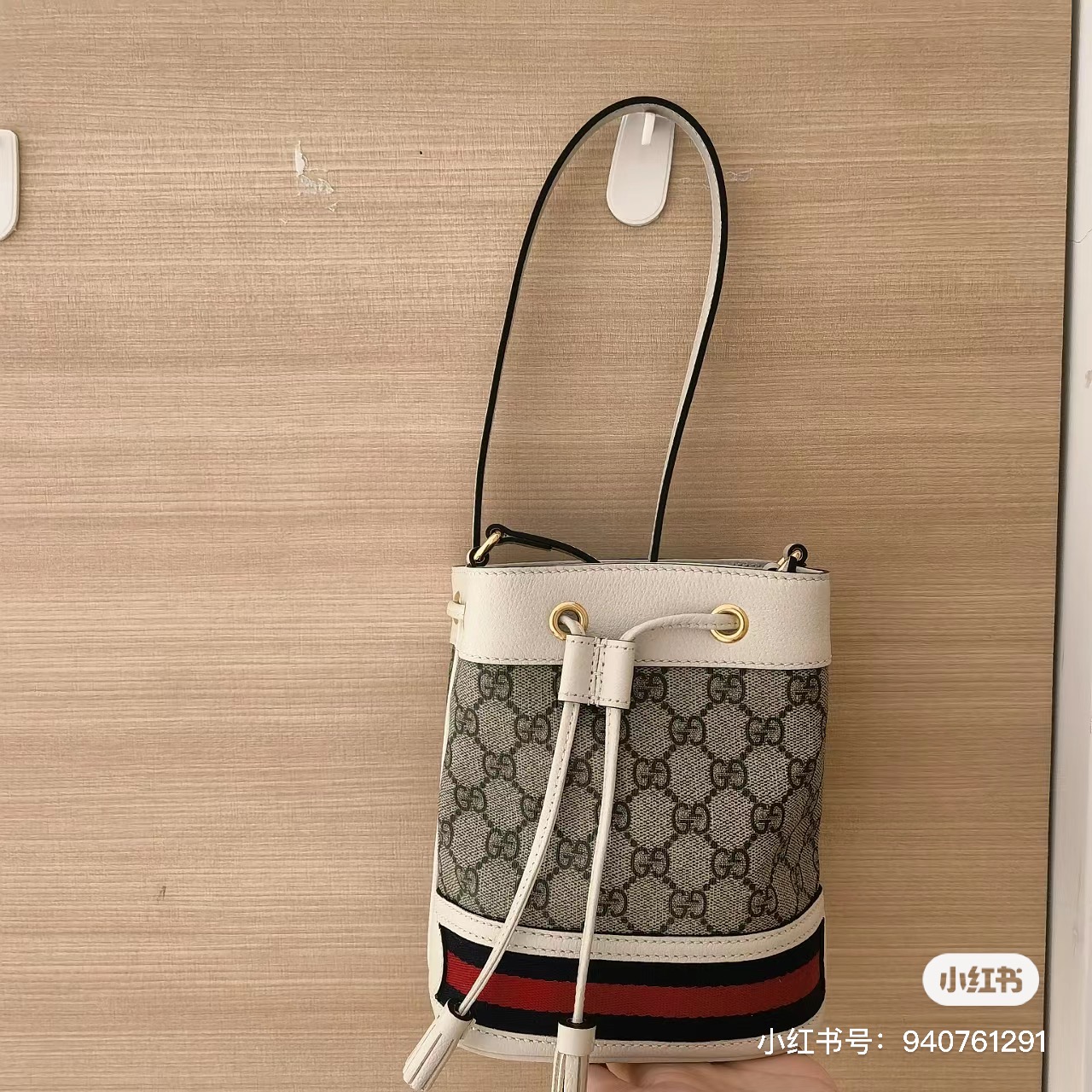 GUCCI正品水桶包超轻容量好